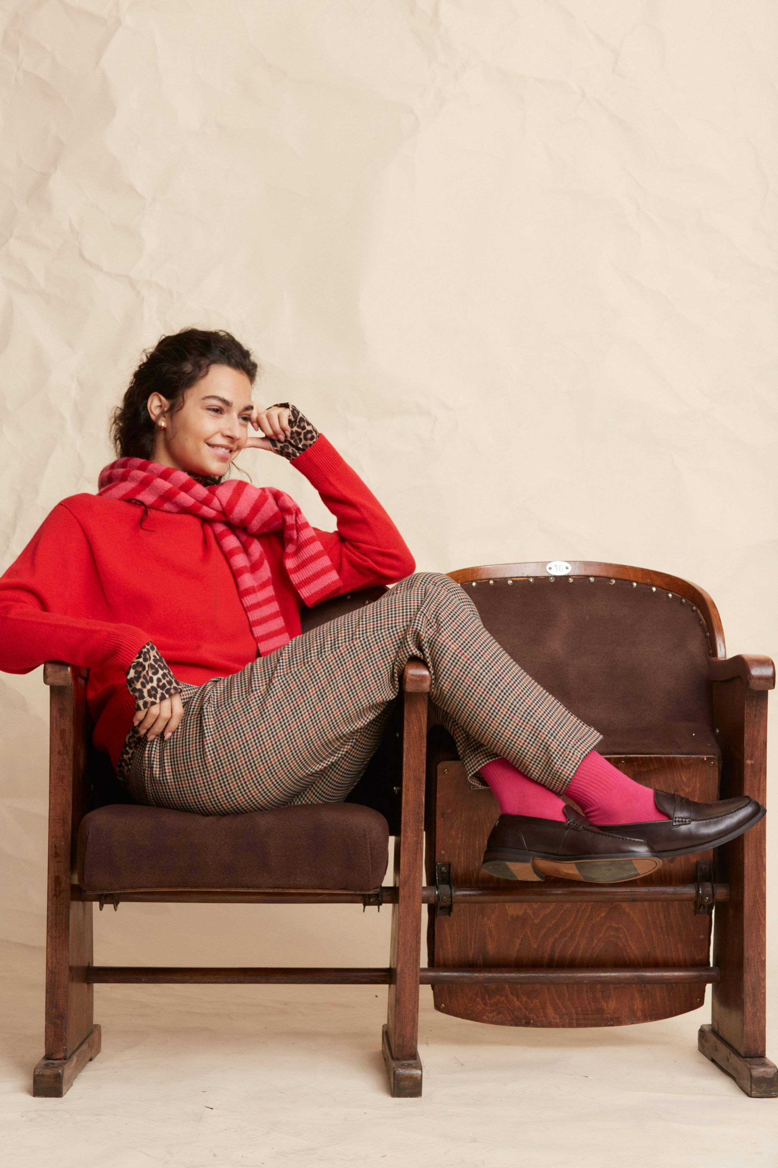 Bild 7 von Pullover - chinese red in chinese red | Oui