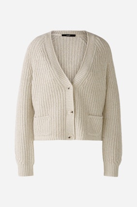 LAFONYA Cardigan - light camel white