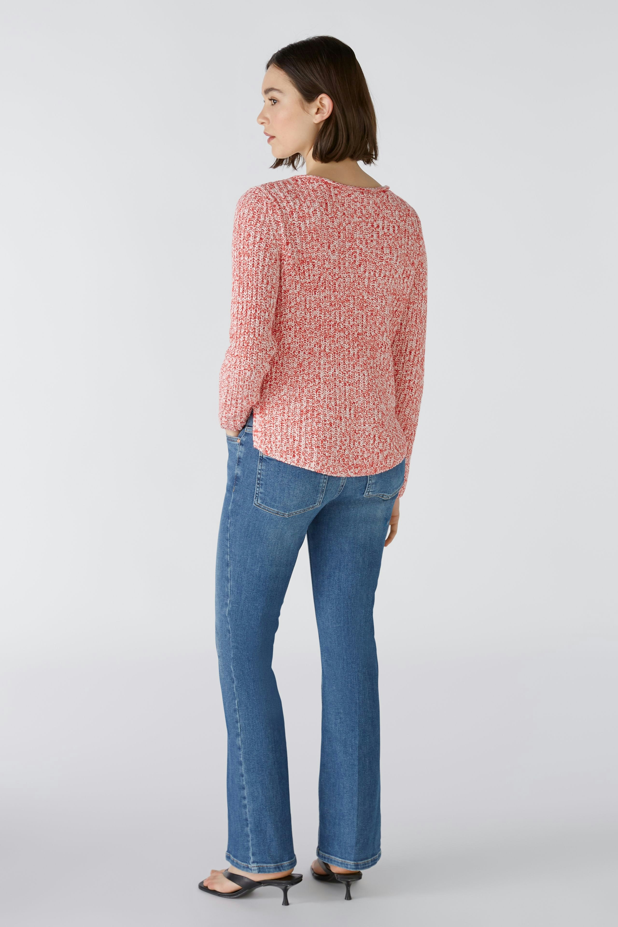 Bild 3 von NAOLIN Pullover - red white in red white | Oui