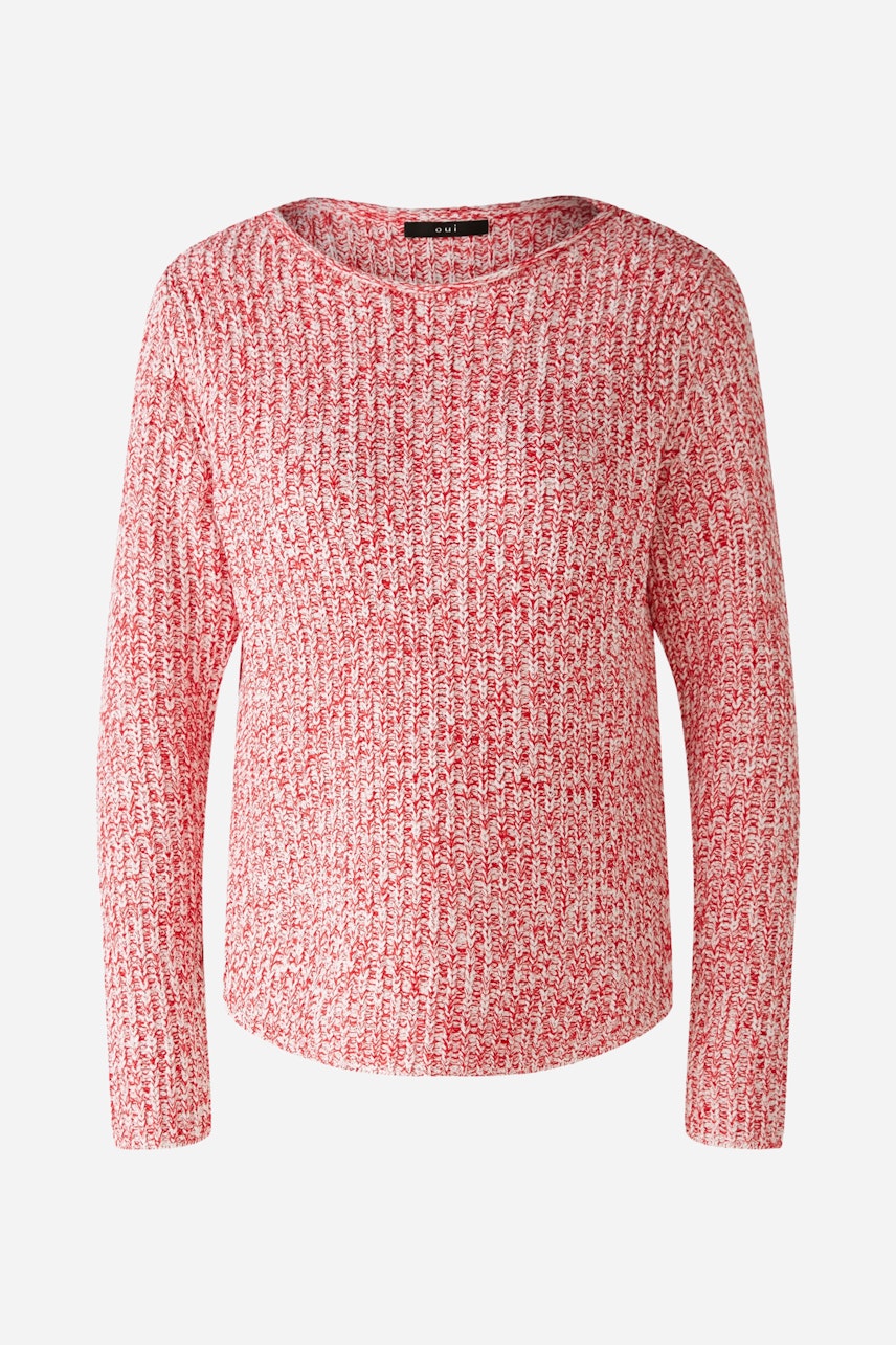 Bild 7 von NAOLIN Pullover - red white in red white | Oui