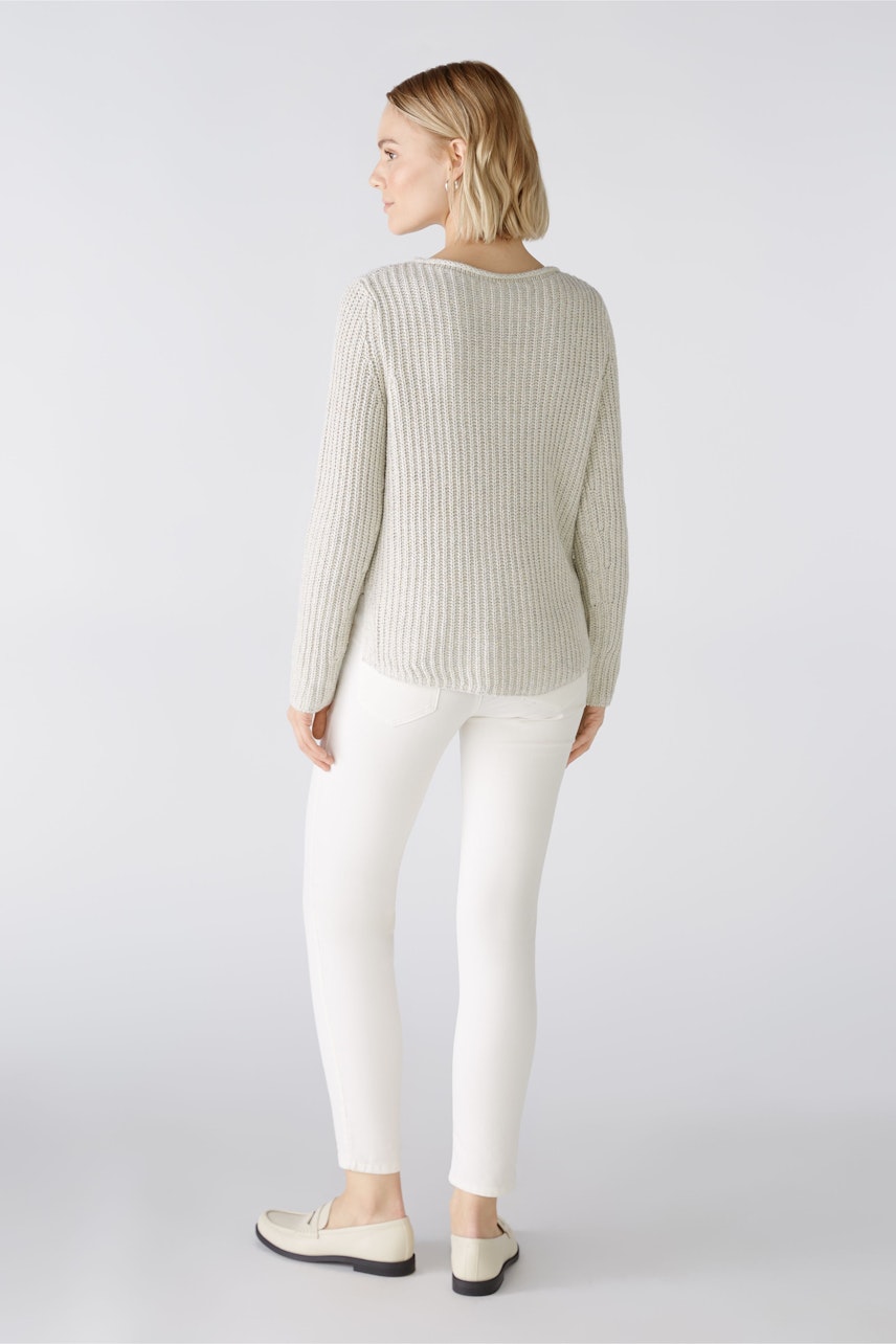 Bild 4 von NAOLIN Pullover - light camel white in light camel white | Oui