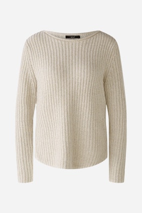 NAOLIN Pullover - light camel white