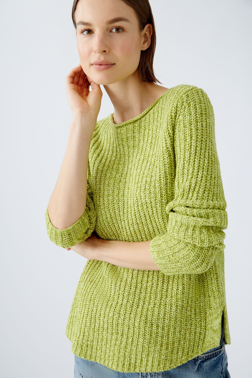 Bild 5 von NAOLIN Pullover - pea green in pea green | Oui