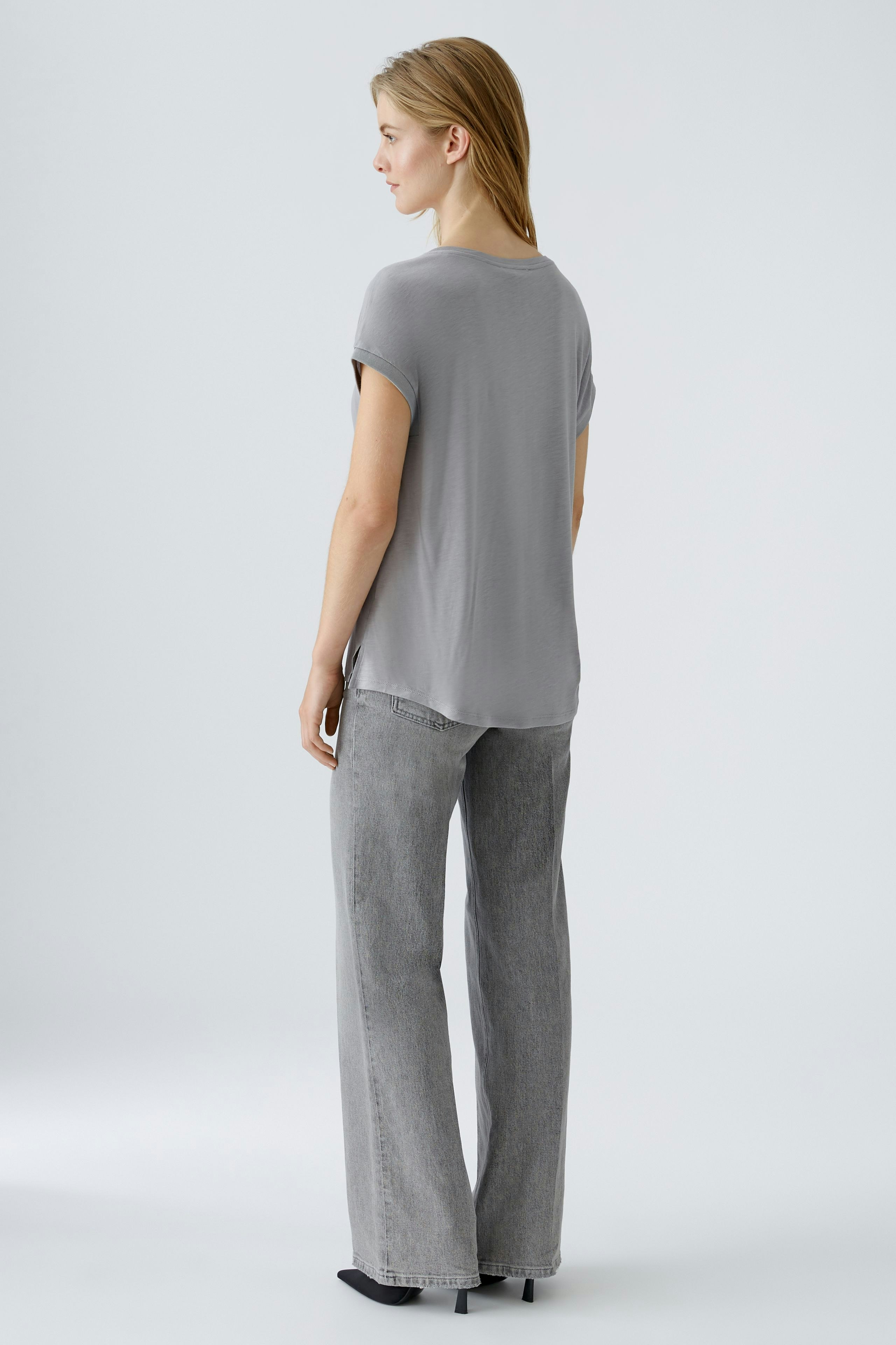 Bild 4 von AYANO Blusenshirt - grey in grey | Oui