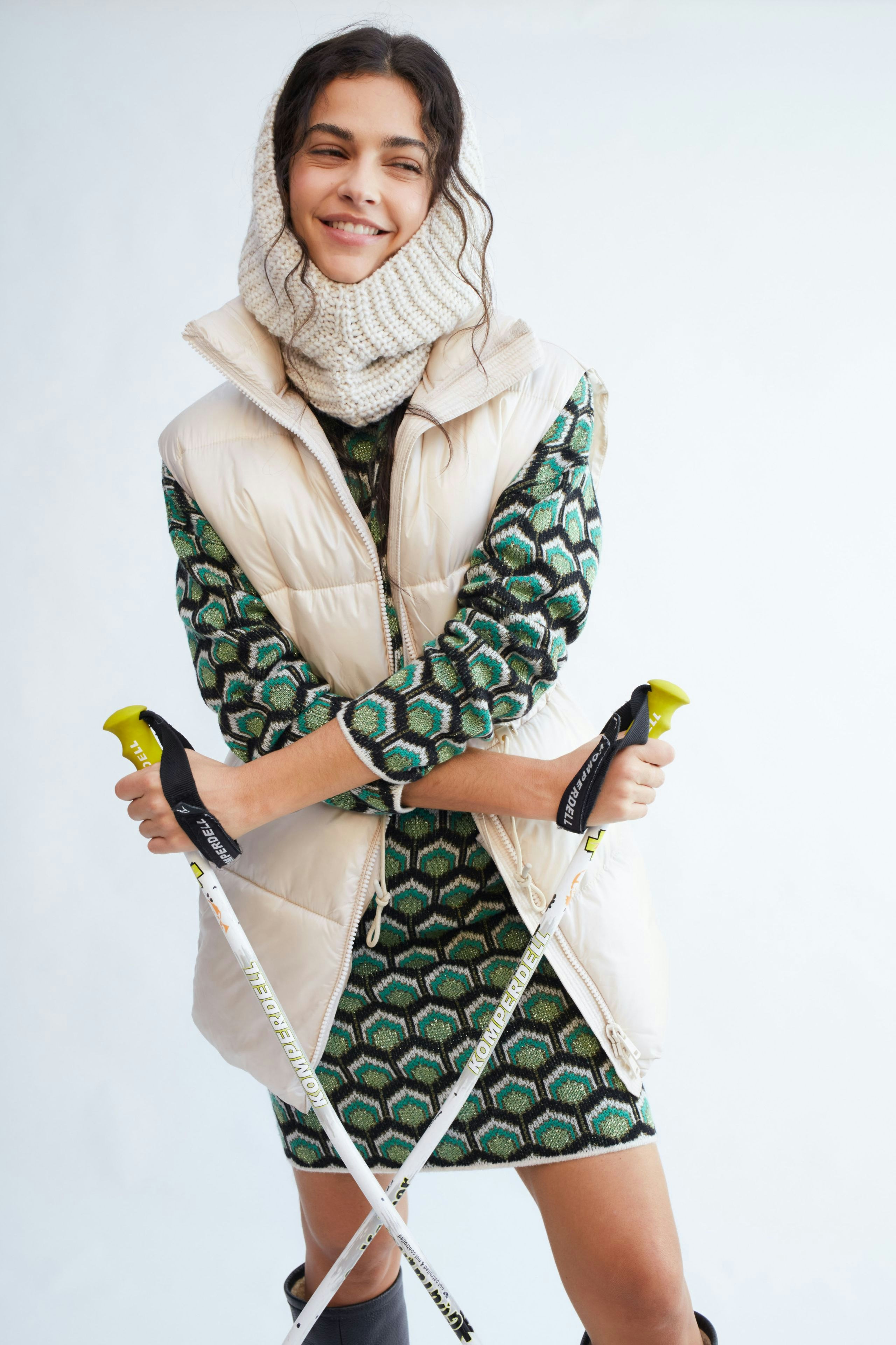 Bild 1 von Jersey blouse - light green grey in light green grey | Oui