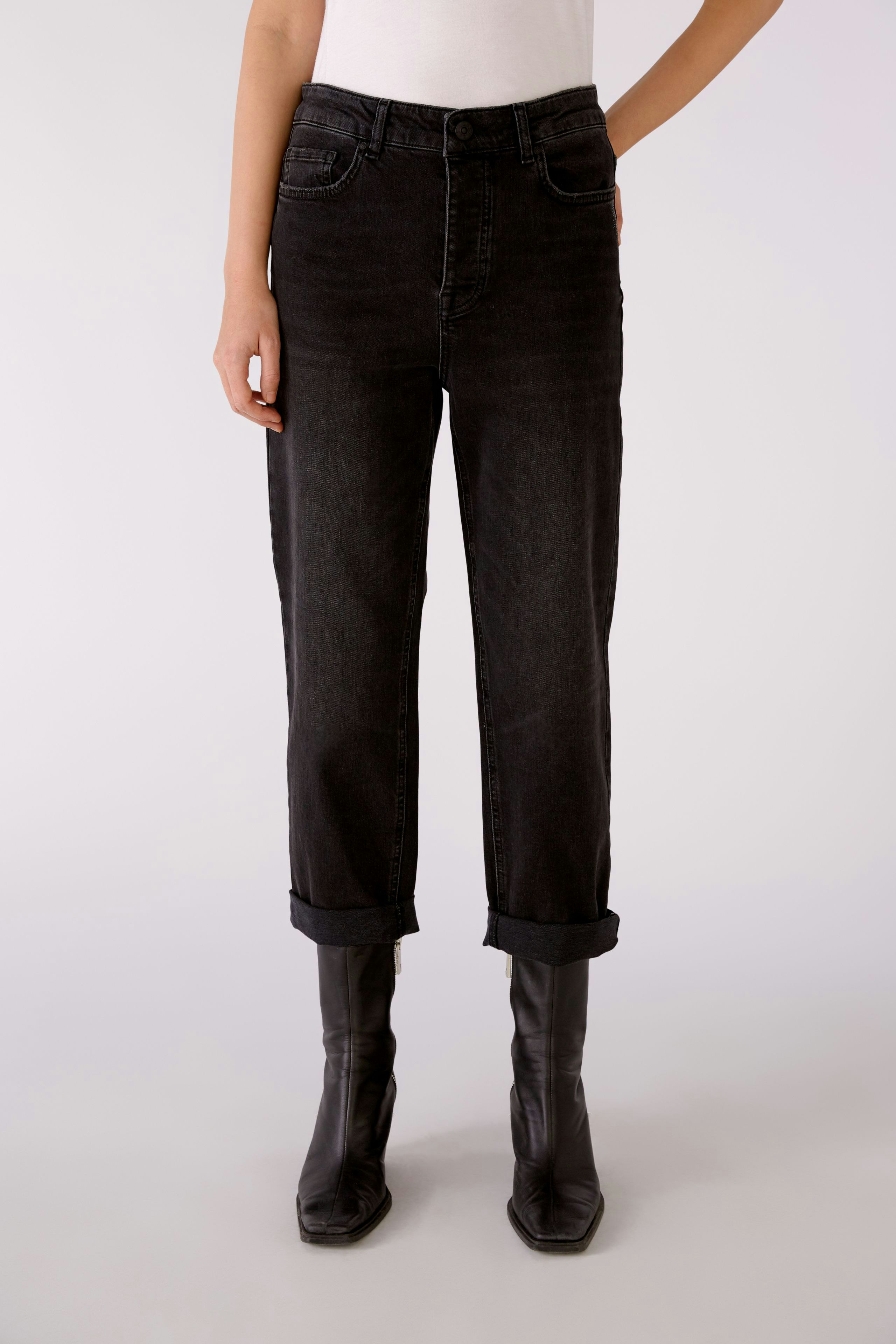 Bild 3 von Jeans - darkgrey denim in darkgrey denim | Oui