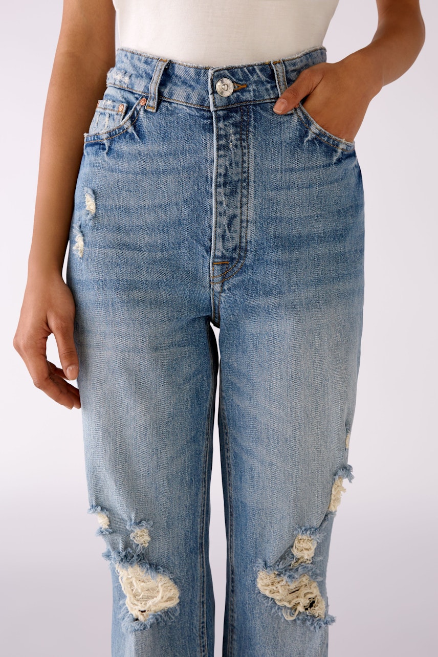 Bild 4 von Denim The High Waist - blue in blue | Oui