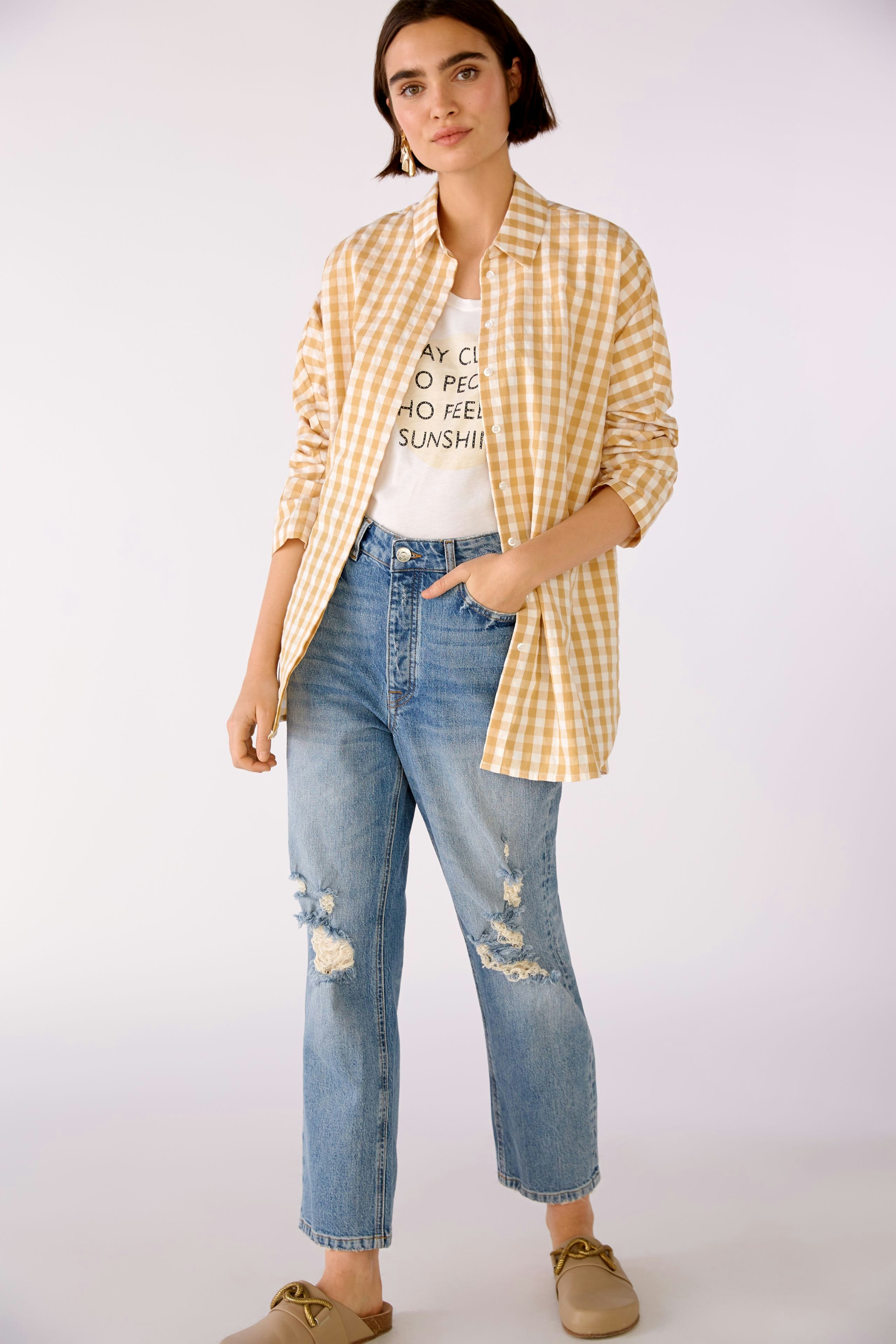 Bild 5 von Denim the high waist - blue in blue | Oui