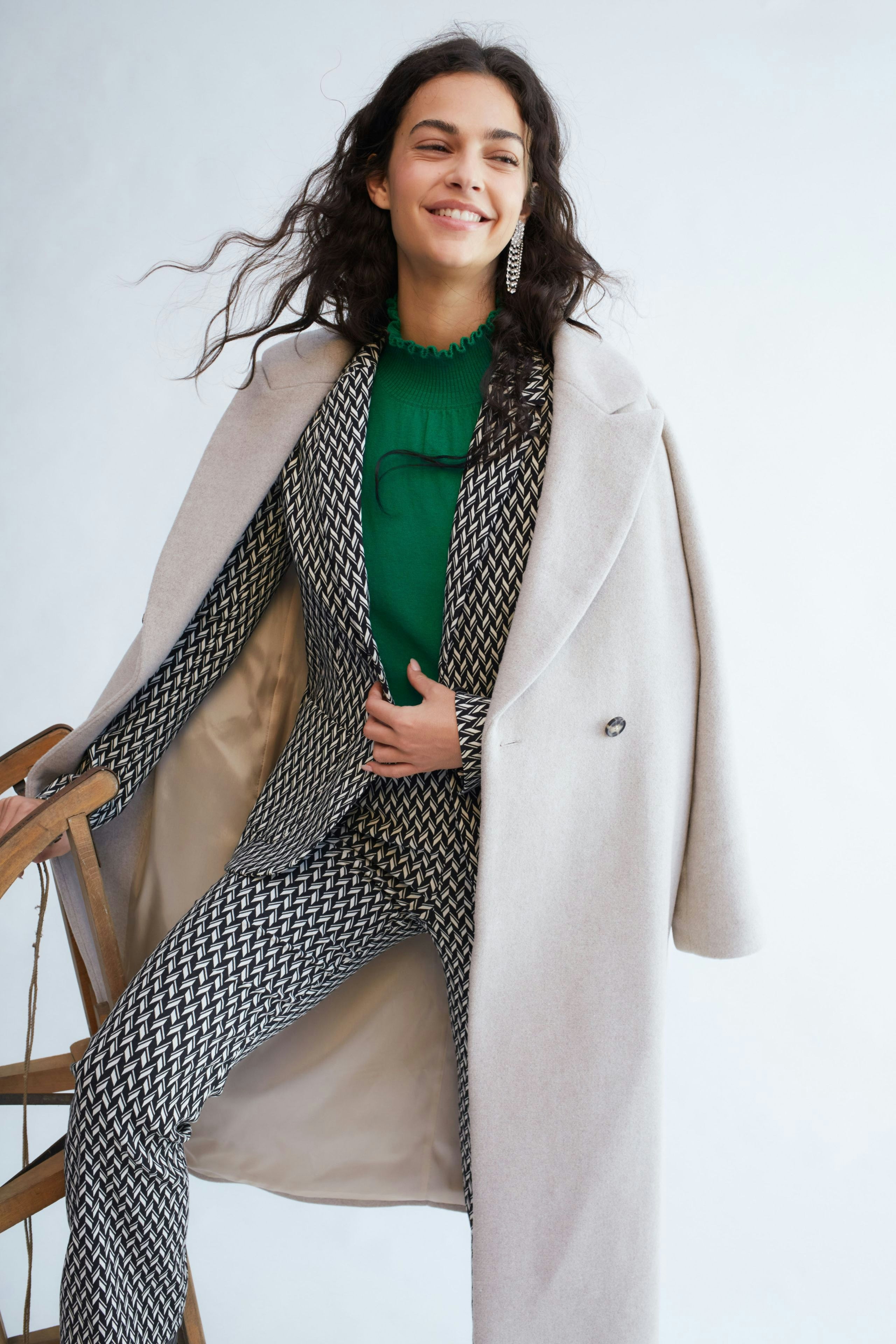 Bild 7 von Blazer - black offwhite in black offwhite | Oui