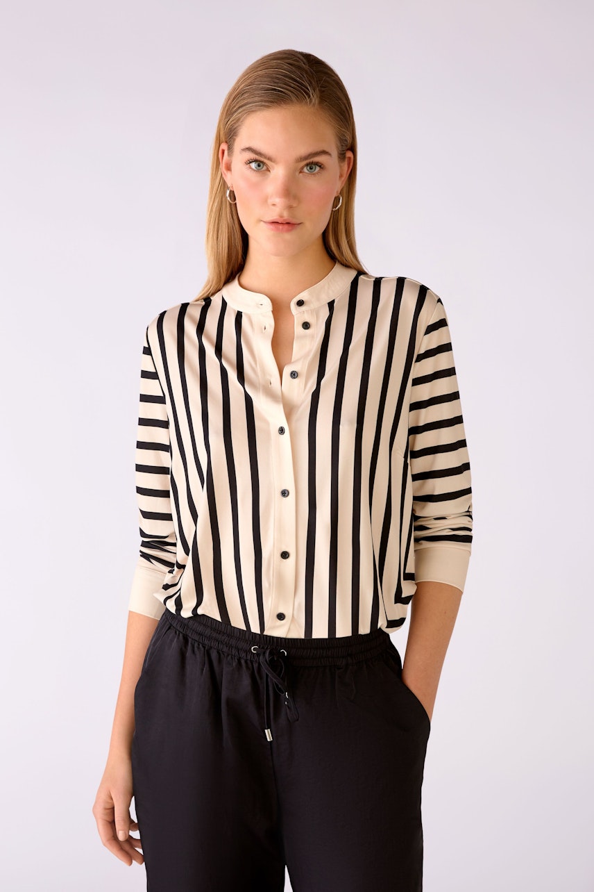 Bild 3 von Blouse - white black in white black | Oui