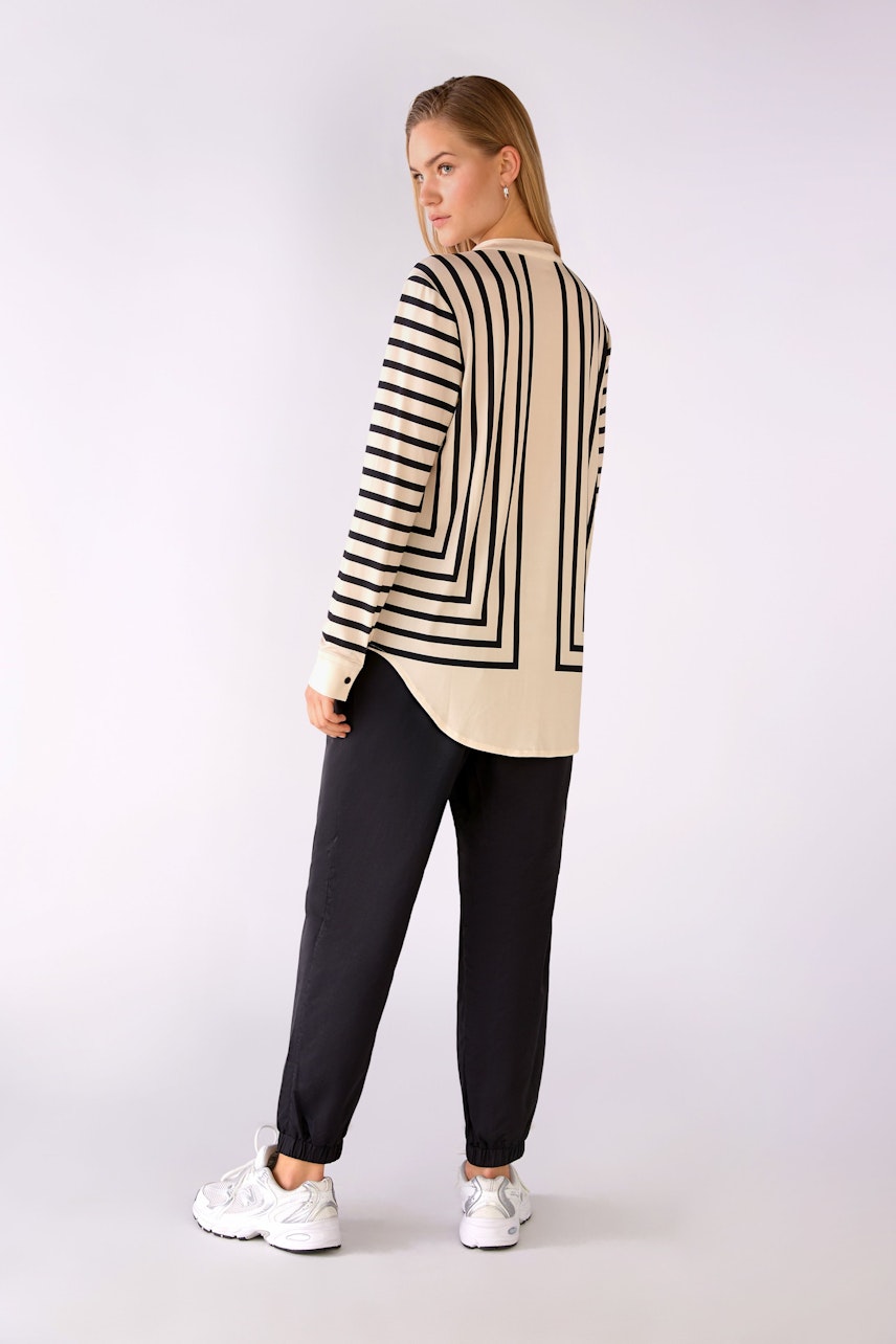 Bild 4 von Blouse - white black in white black | Oui