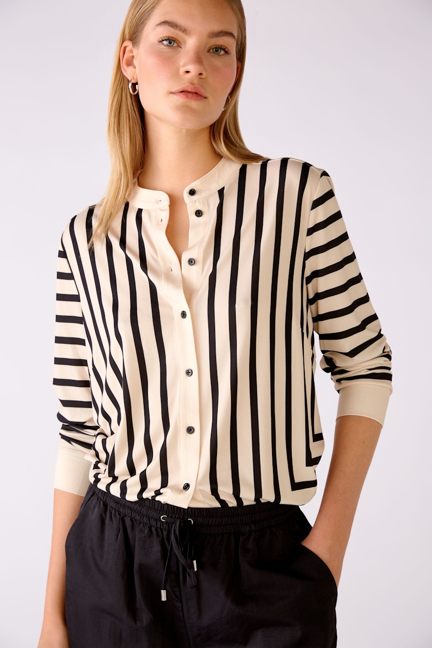 Bild 5 von Blouse - white black in white black | Oui
