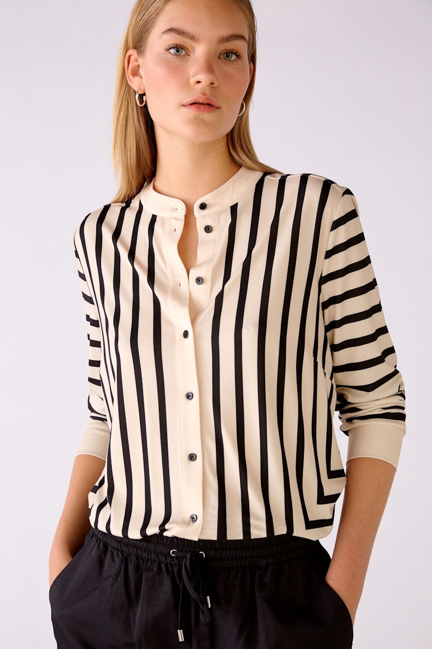 Bild 6 von Blouse - white black in white black | Oui