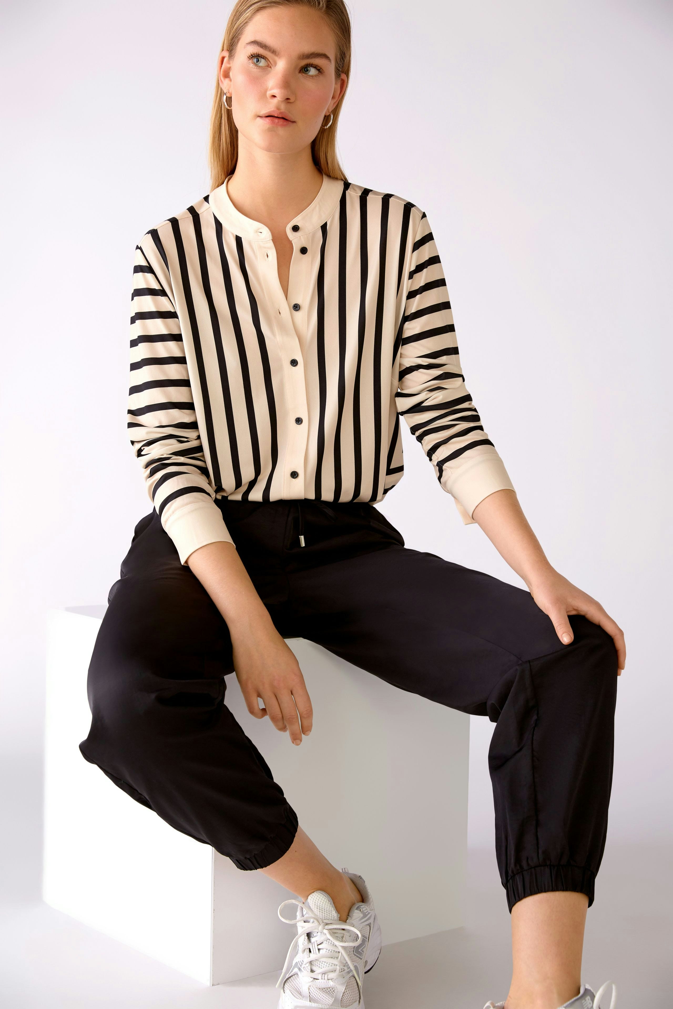 Bild 1 von Bluse - white black in white black | Oui