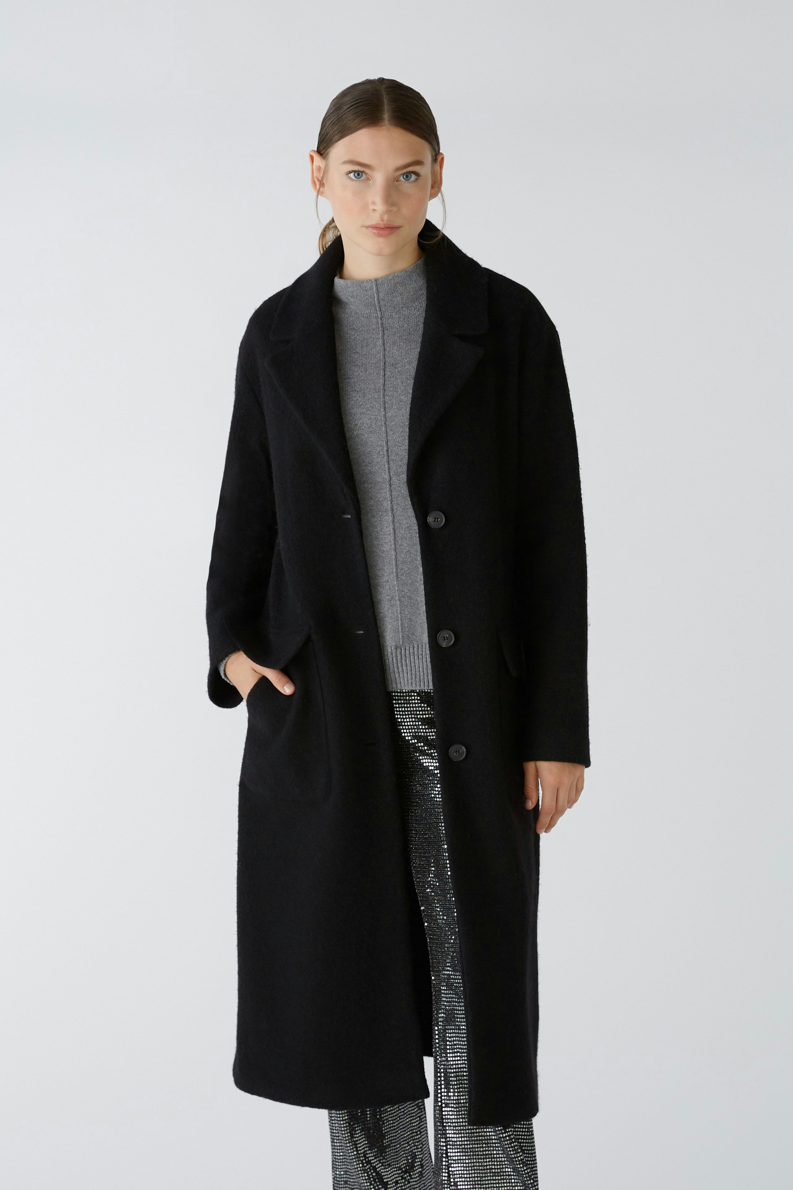 Bild 2 von Coat - black in black | Oui