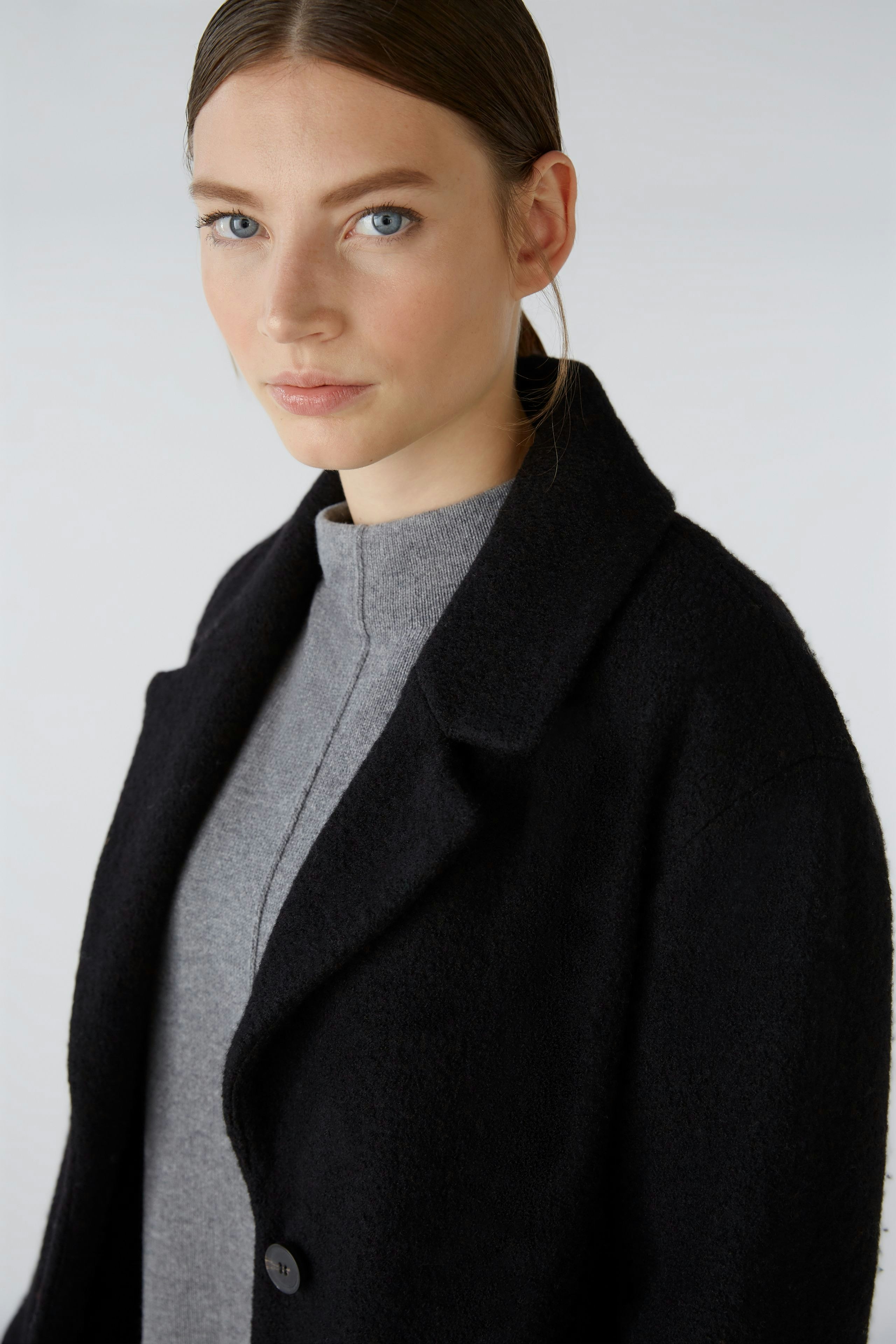 Bild 5 von Coat - black in black | Oui