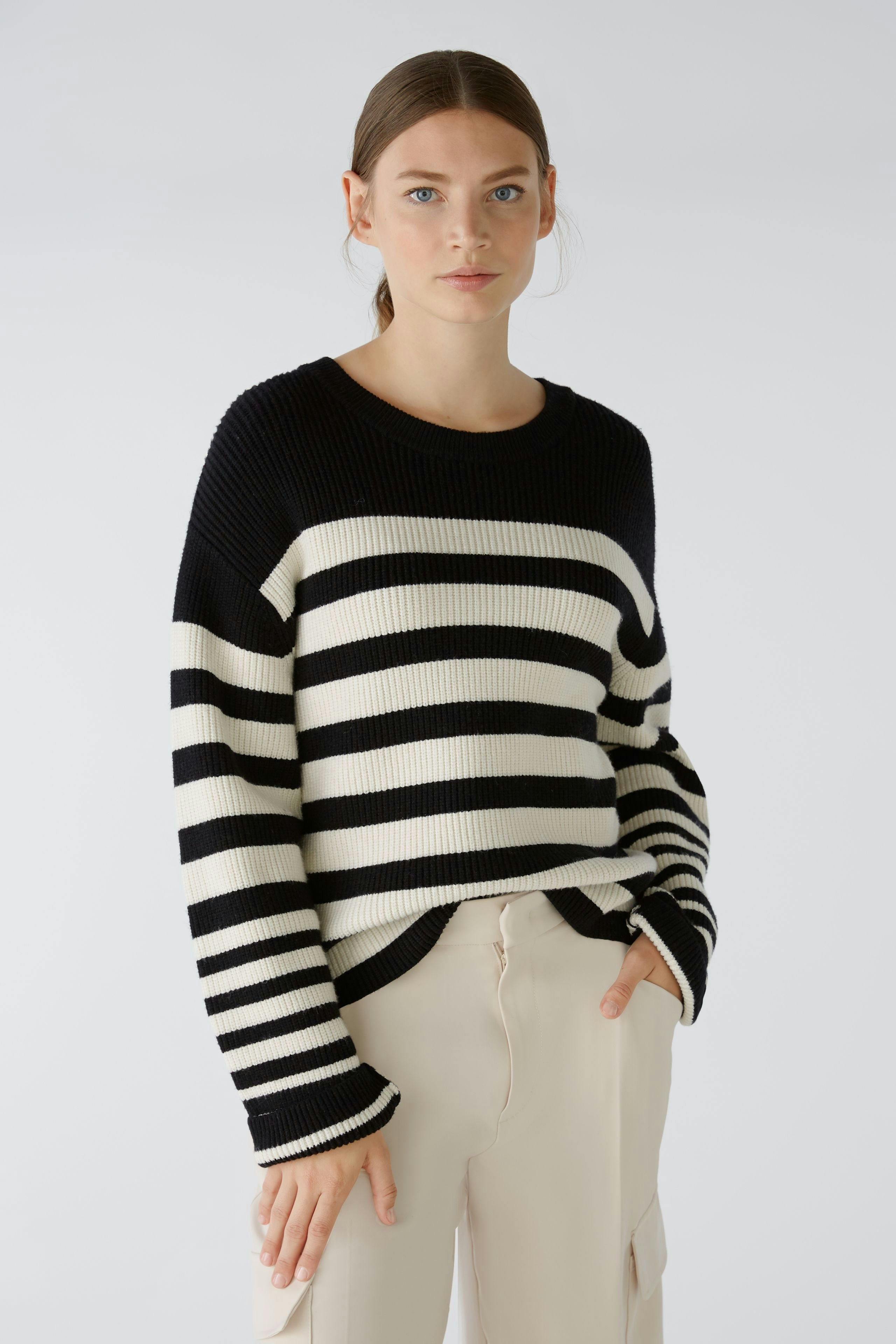Bild 2 von Pullover - black offwhite in black offwhite | Oui