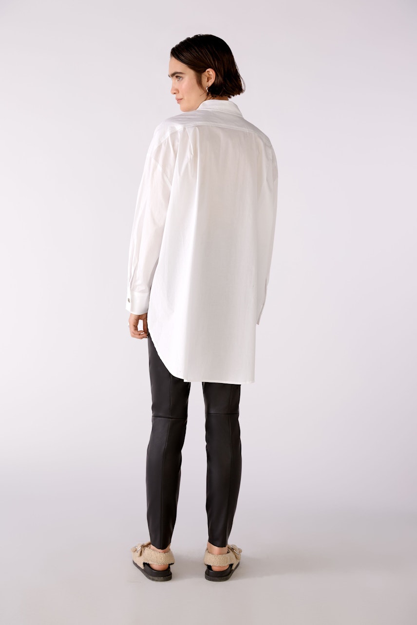 Bild 4 von Bluse - optic white in optic white | Oui