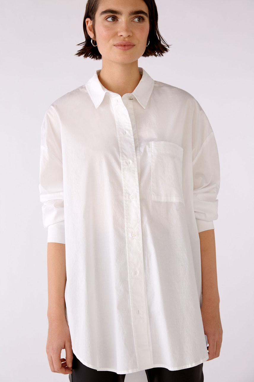 Bild 5 von Bluse - optic white in optic white | Oui