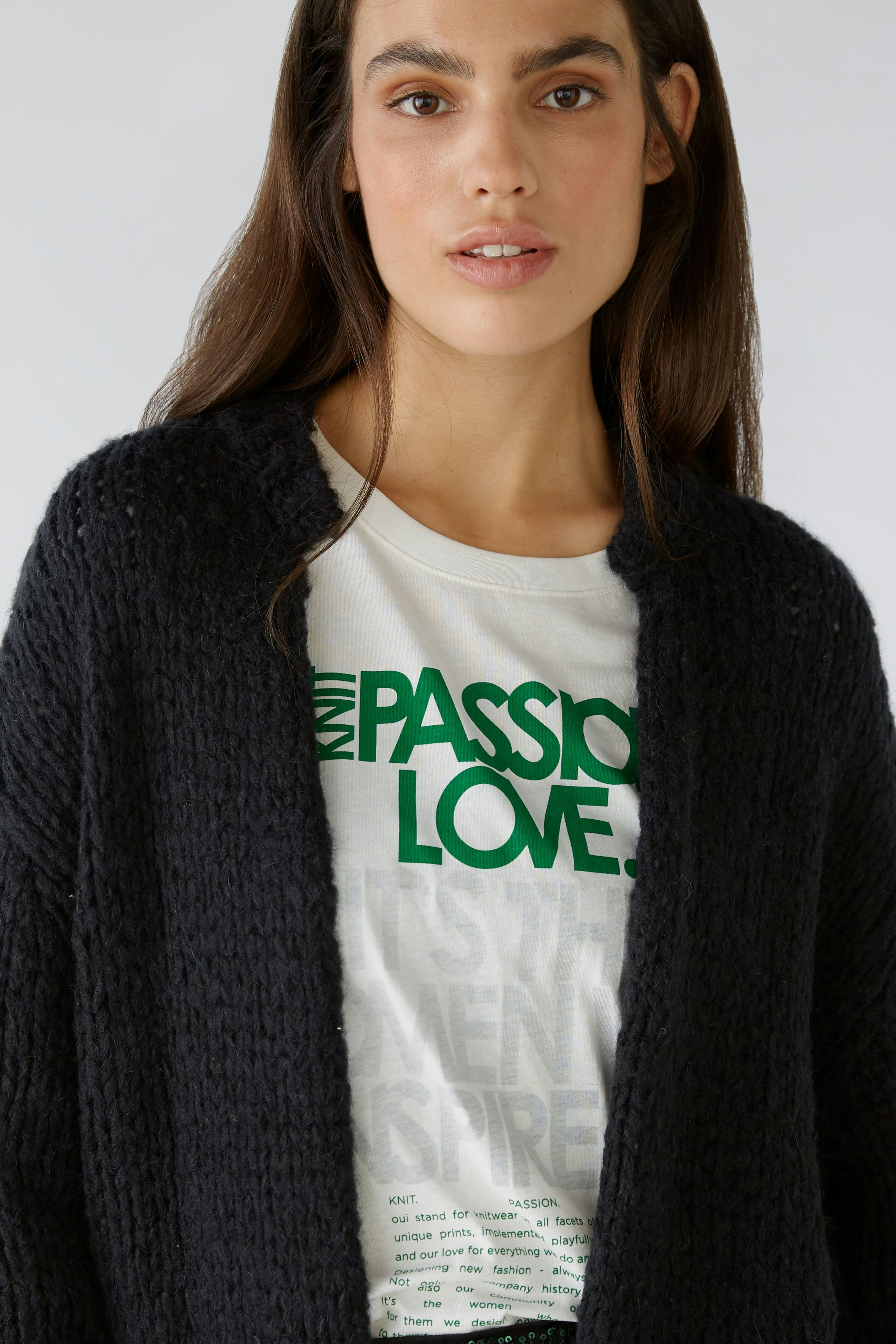 Bild 4 von Strickjacke - black in black | Oui