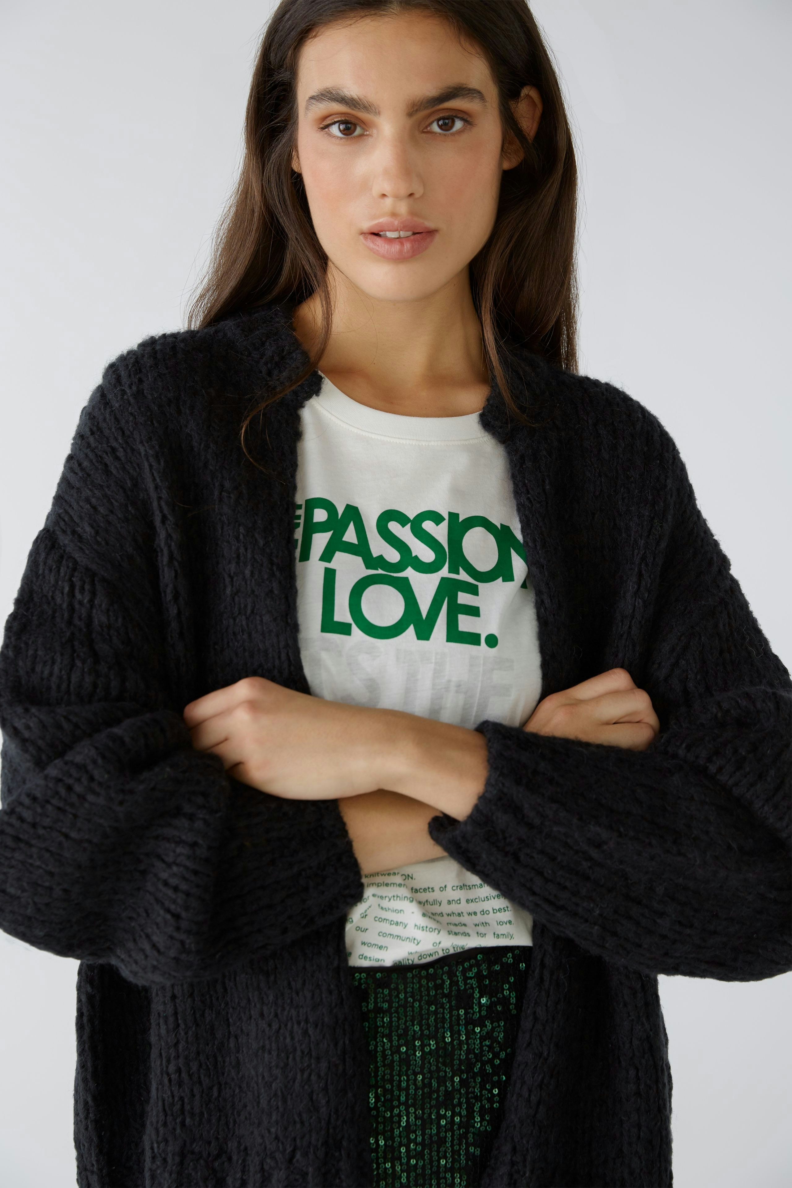 Bild 6 von Strickjacke - black in black | Oui