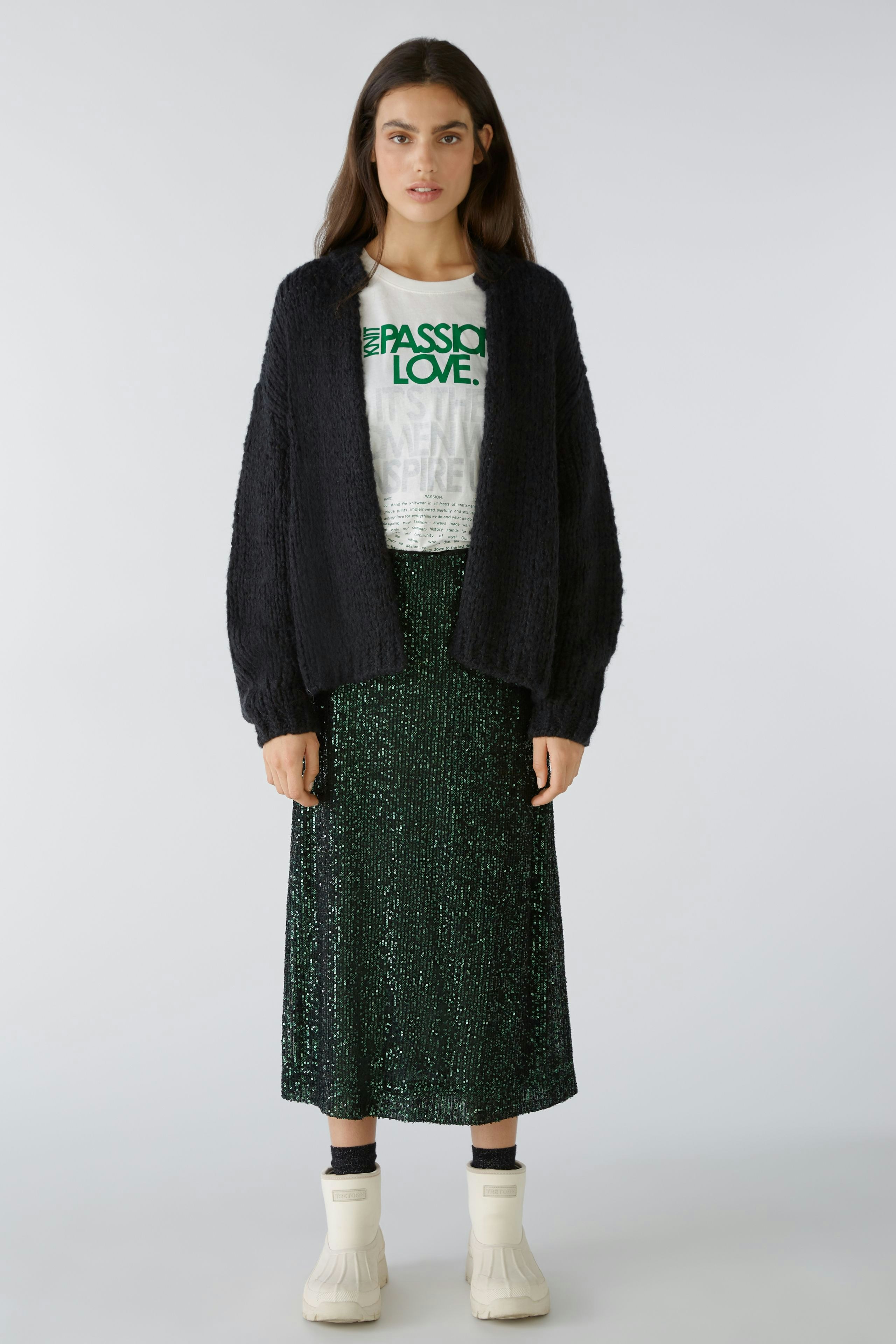 Bild 1 von Strickjacke - black in black | Oui