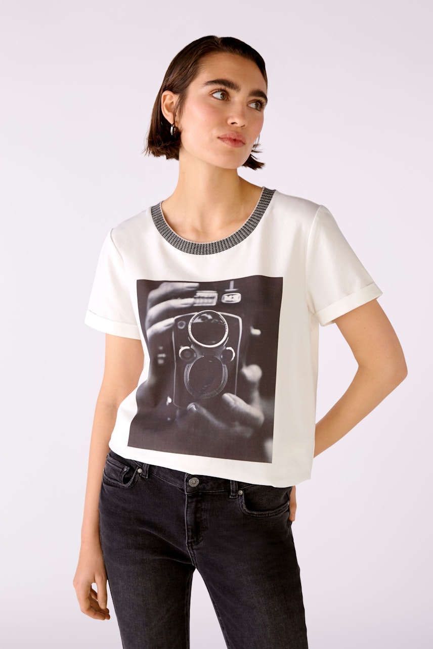 Bild 1 von T-shirt - cloud dancer in cloud dancer | Oui