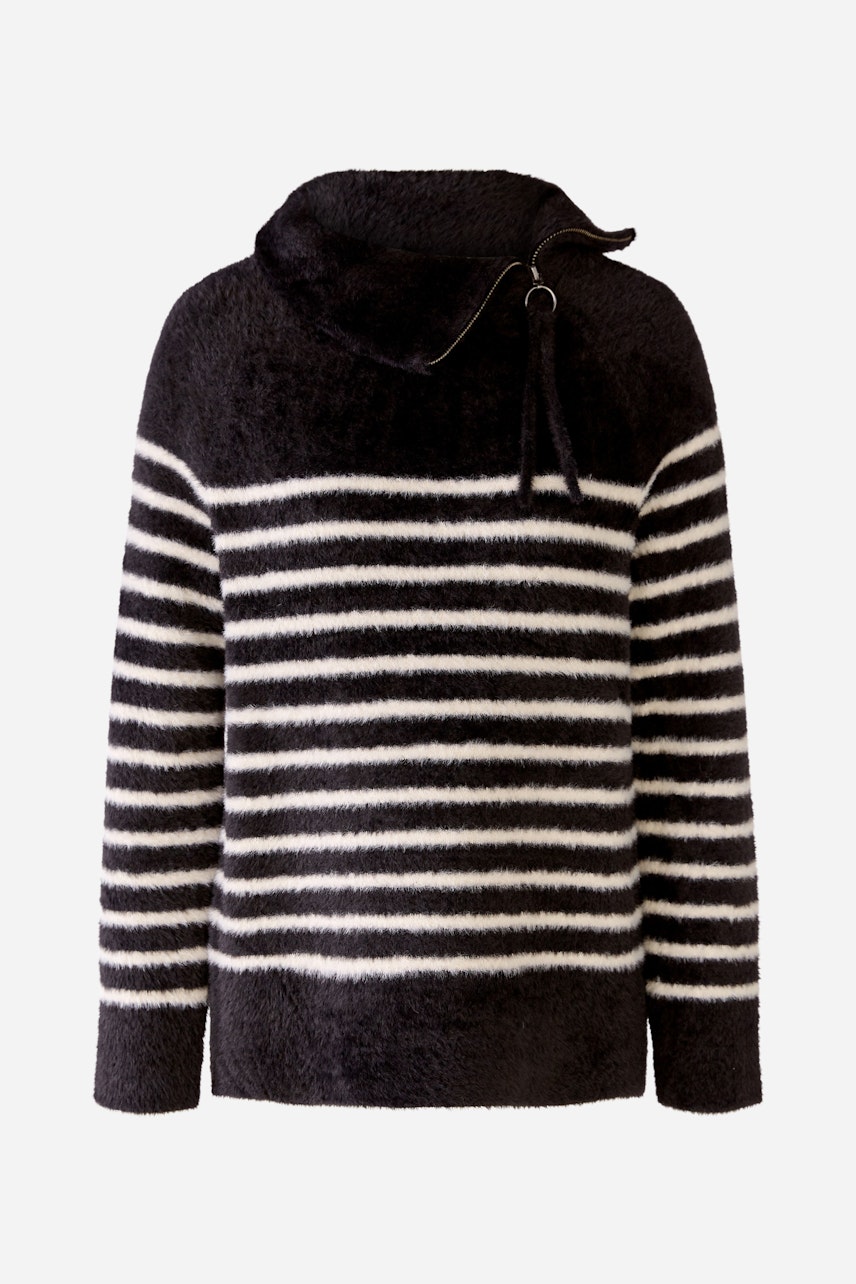 Bild 2 von Pullover - black offwhite in black offwhite | Oui