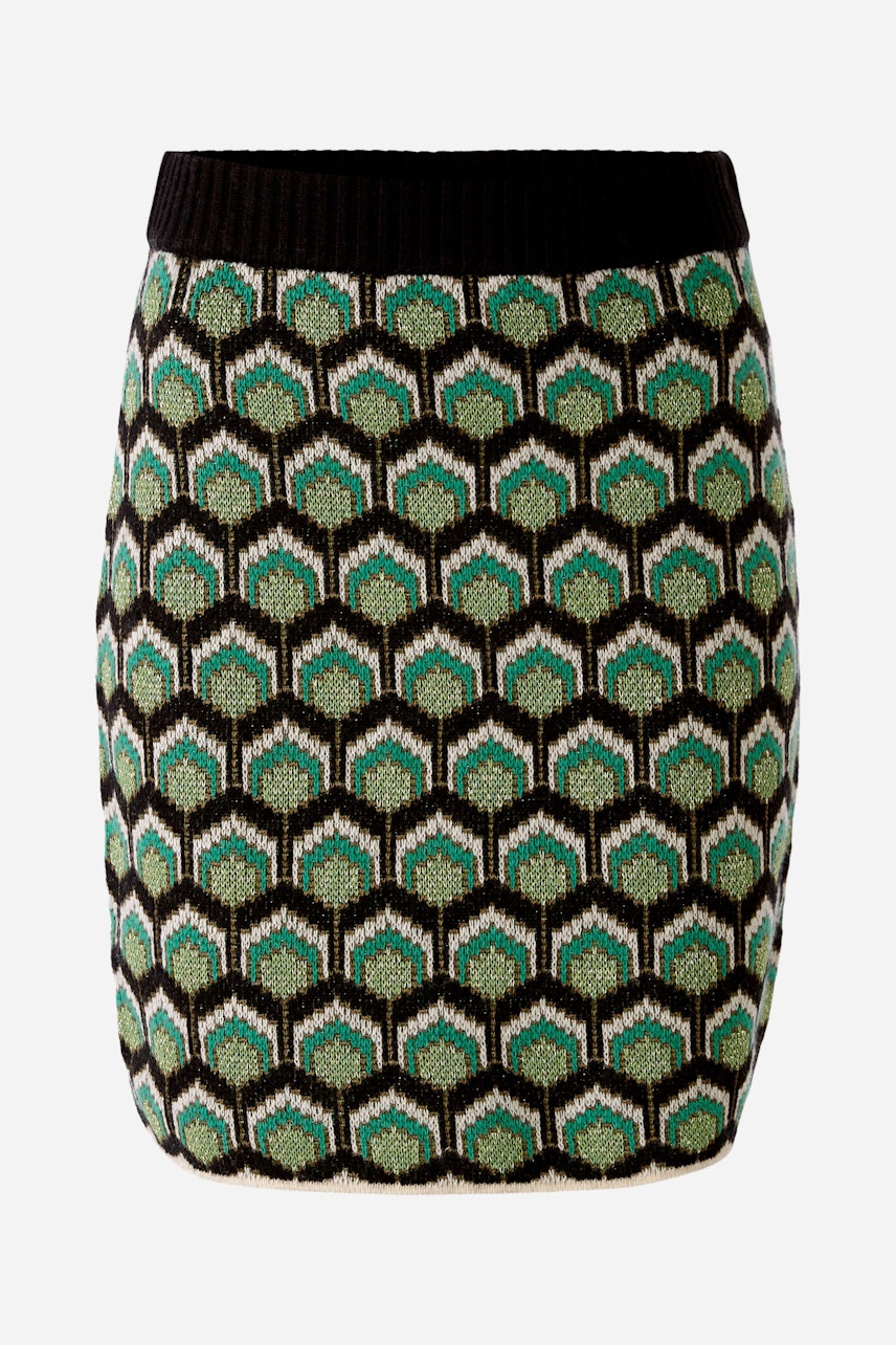 Bild 2 von Knitted skirt - dark green green in dark green green | Oui