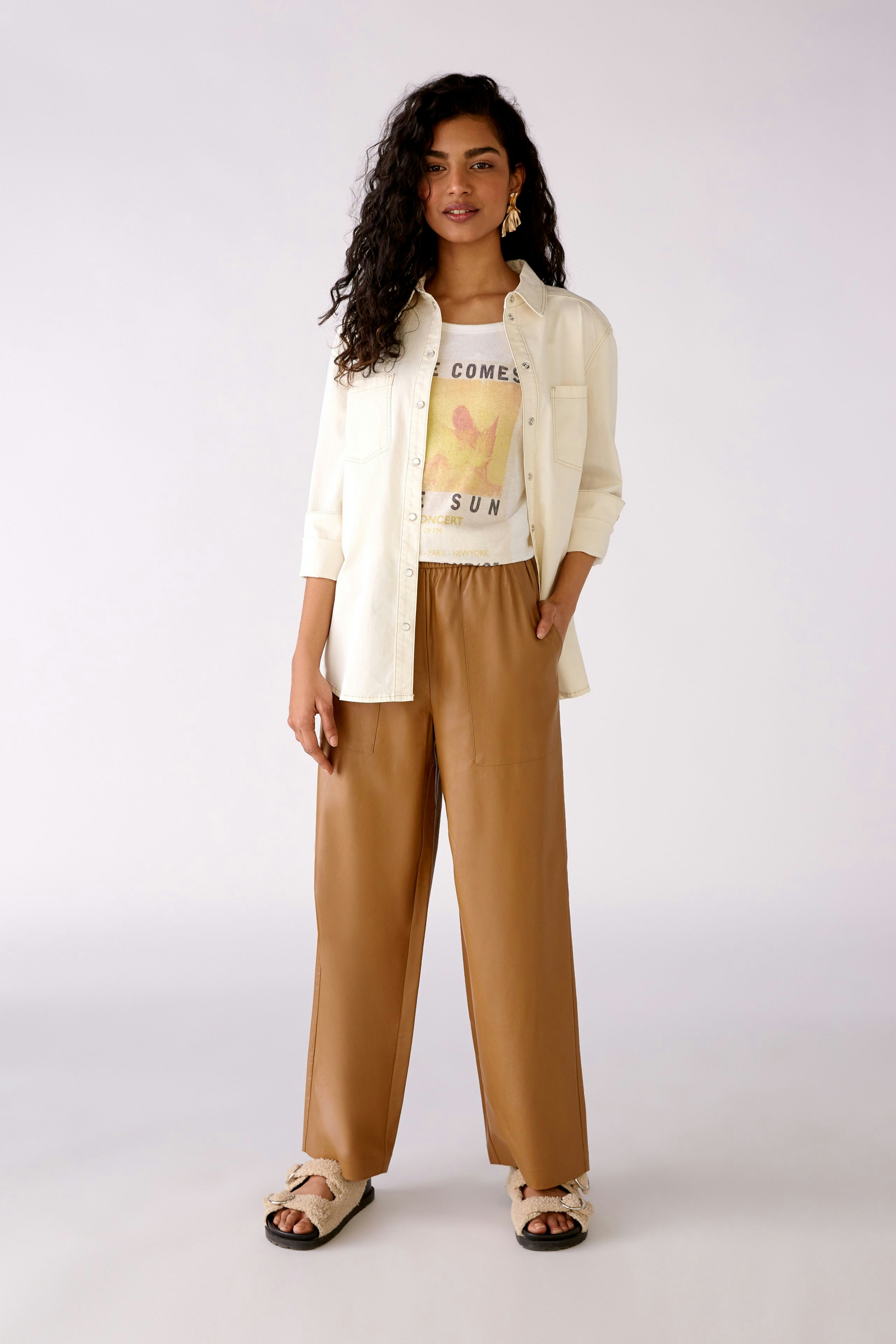 Bild 2 von Shirt blouse - eggnog in eggnog | Oui