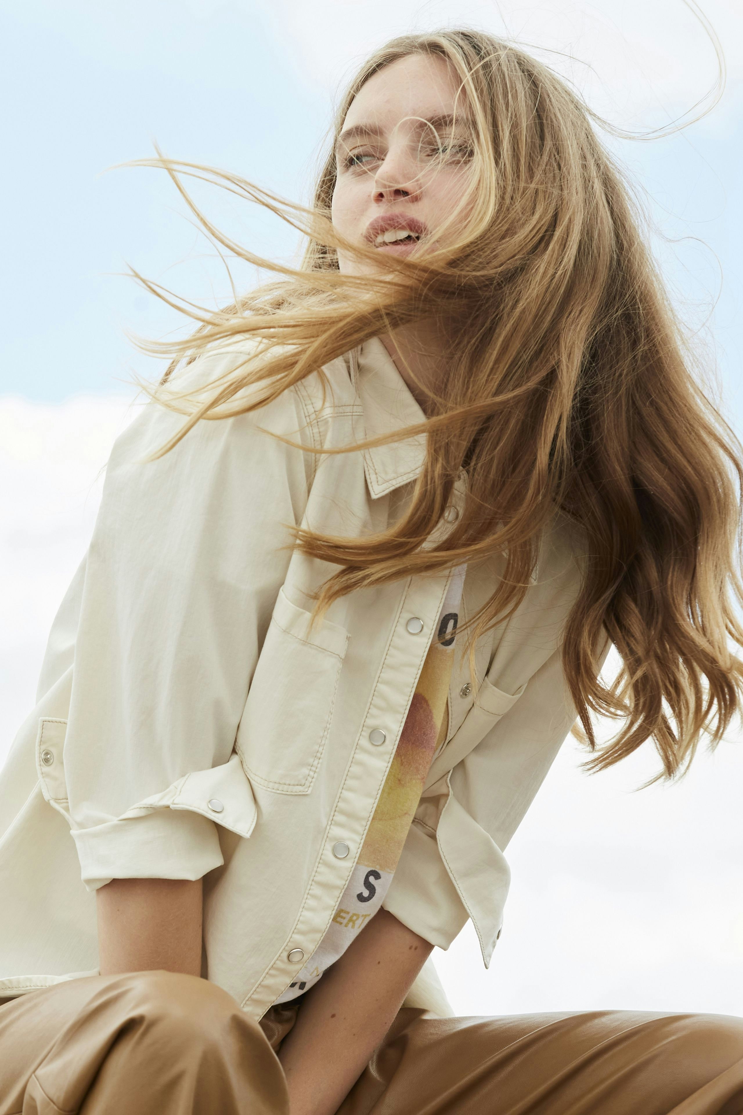 Bild 7 von Shirt blouse - eggnog in eggnog | Oui