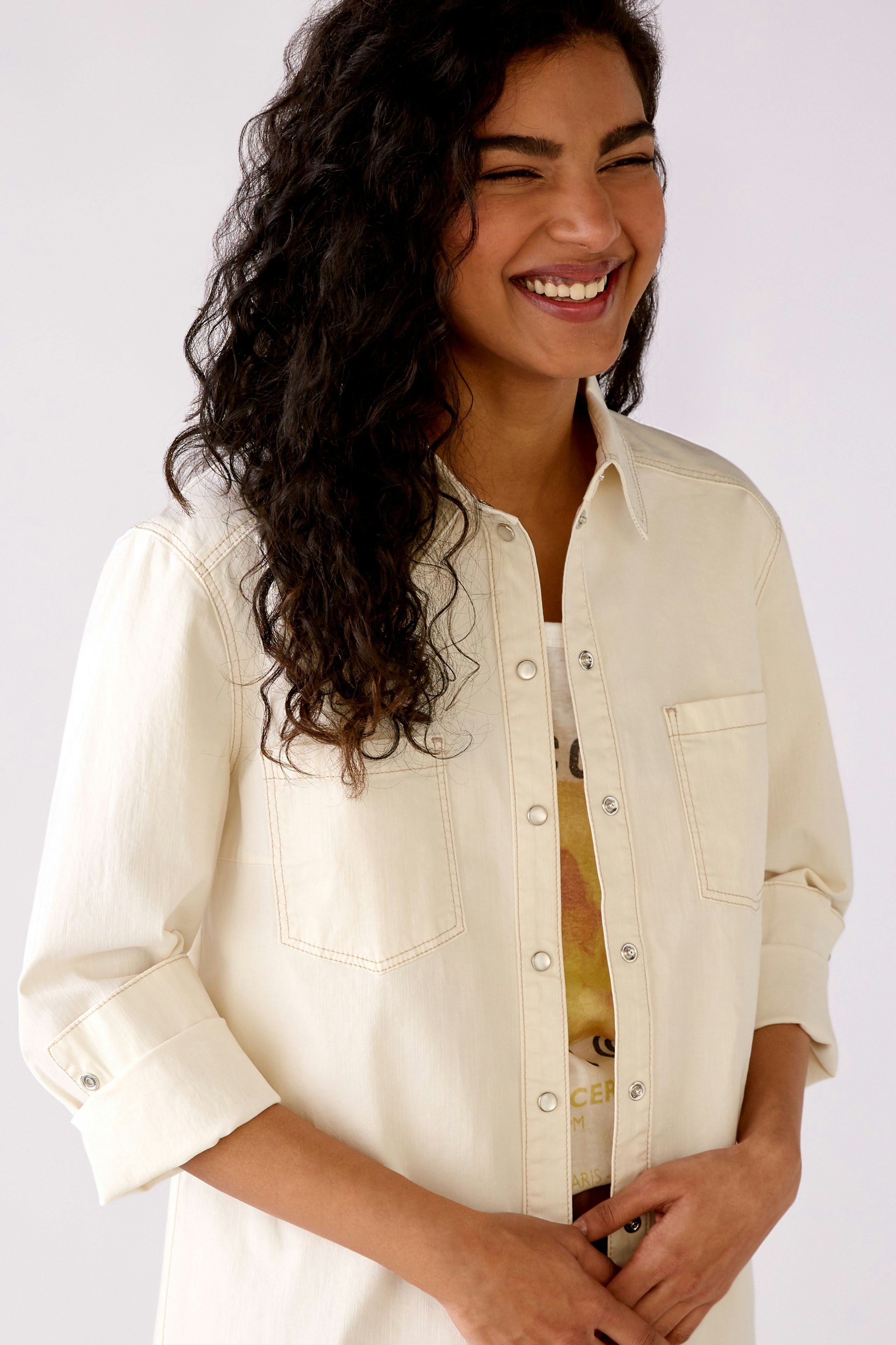 Bild 1 von Shirt blouse - eggnog in eggnog | Oui