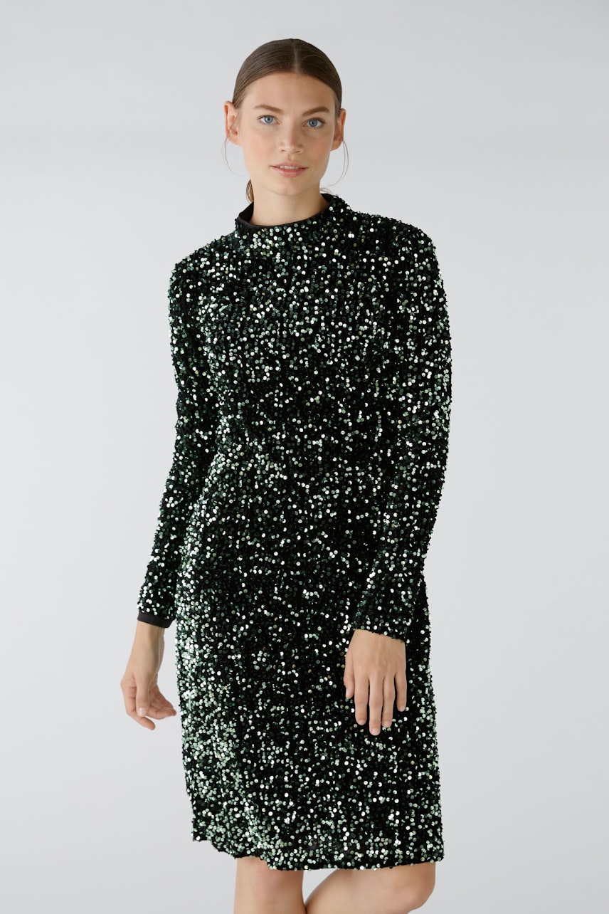 Bild 2 von Dress - dark green in dark green | Oui