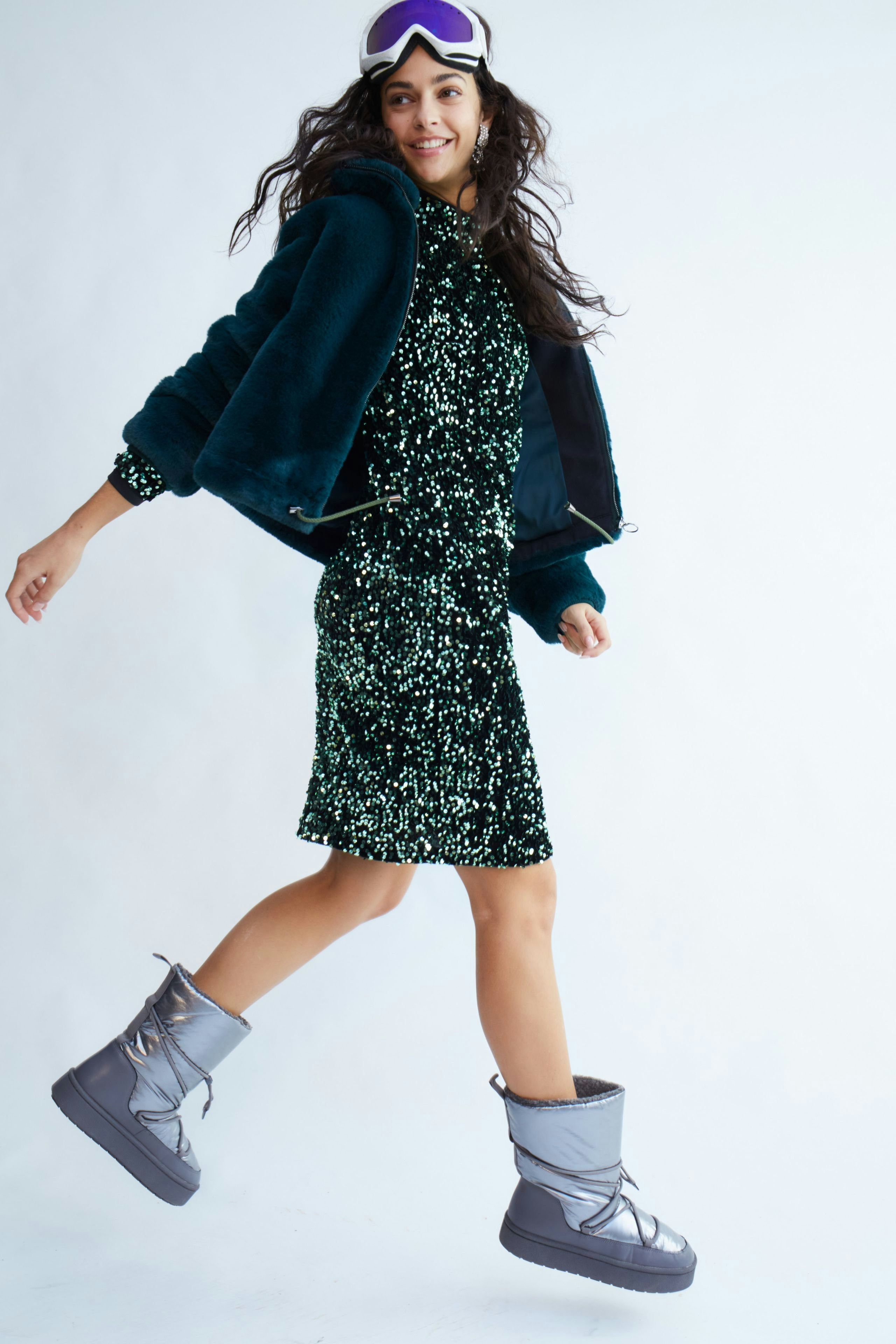 Bild 6 von Kleid - dark green in dark green | Oui