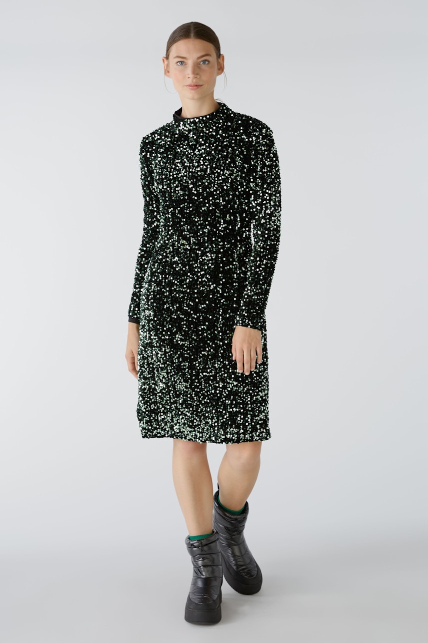 Bild 1 von Dress - dark green in dark green | Oui