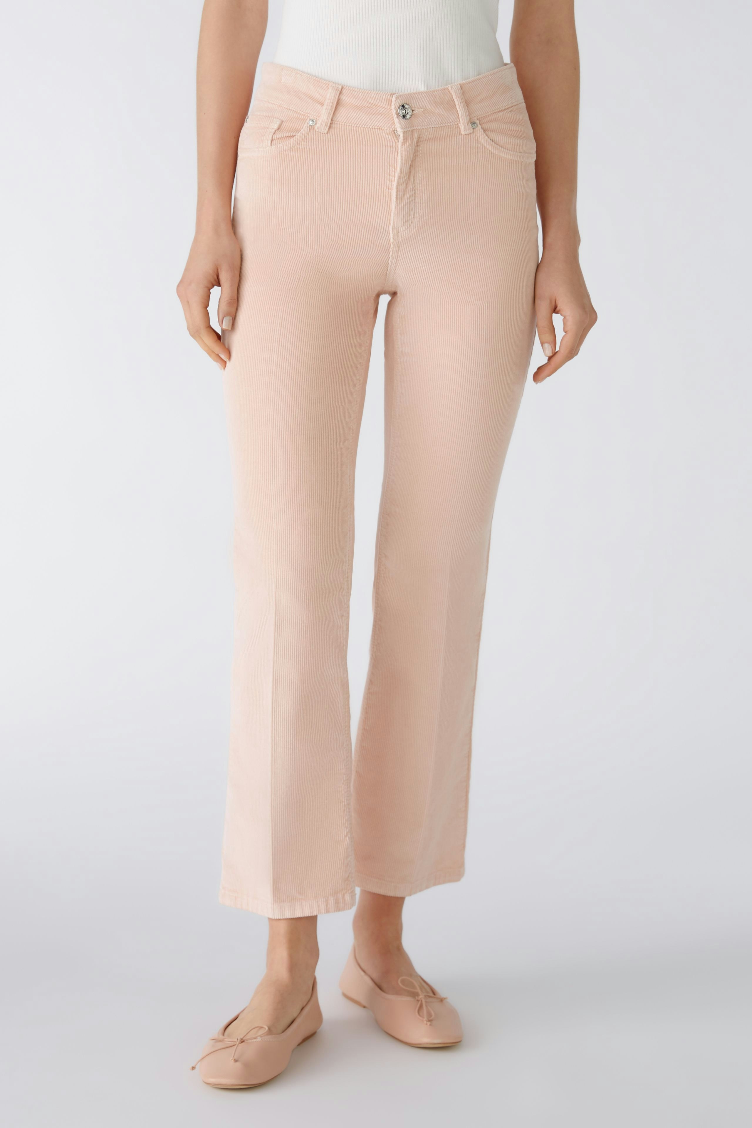 Bild 2 von Corduroy trousers easy kick - salmone in salmone | Oui