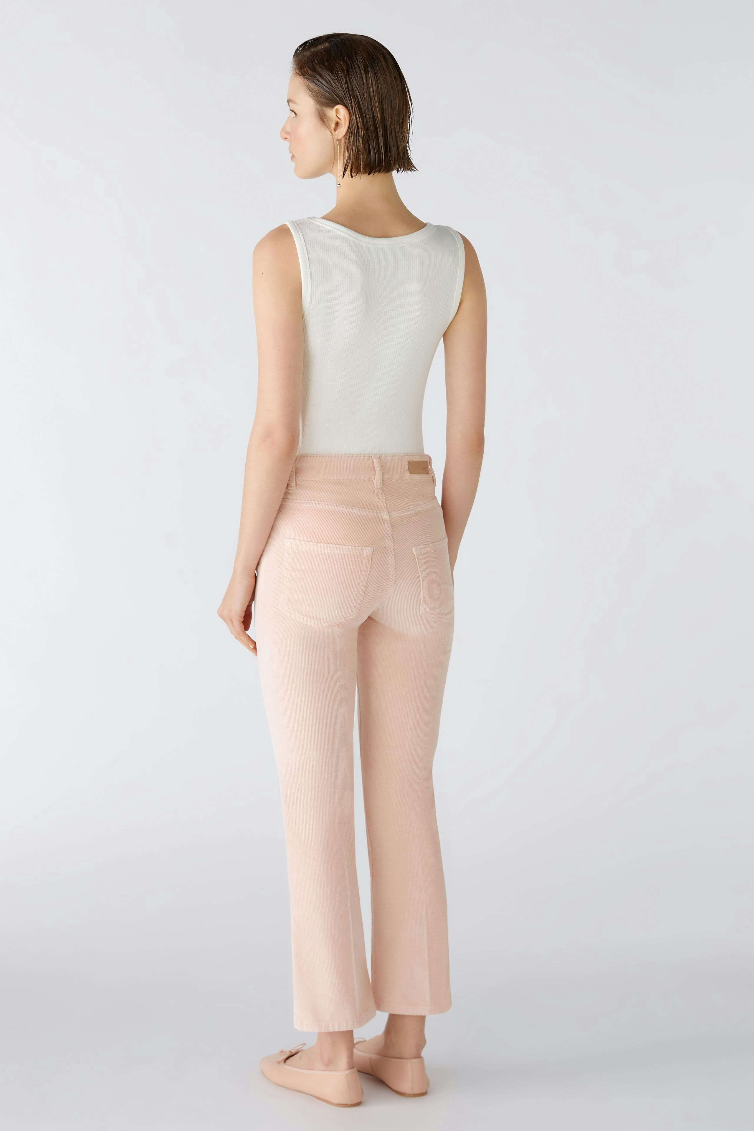 Bild 3 von Corduroy trousers easy kick - salmone in salmone | Oui