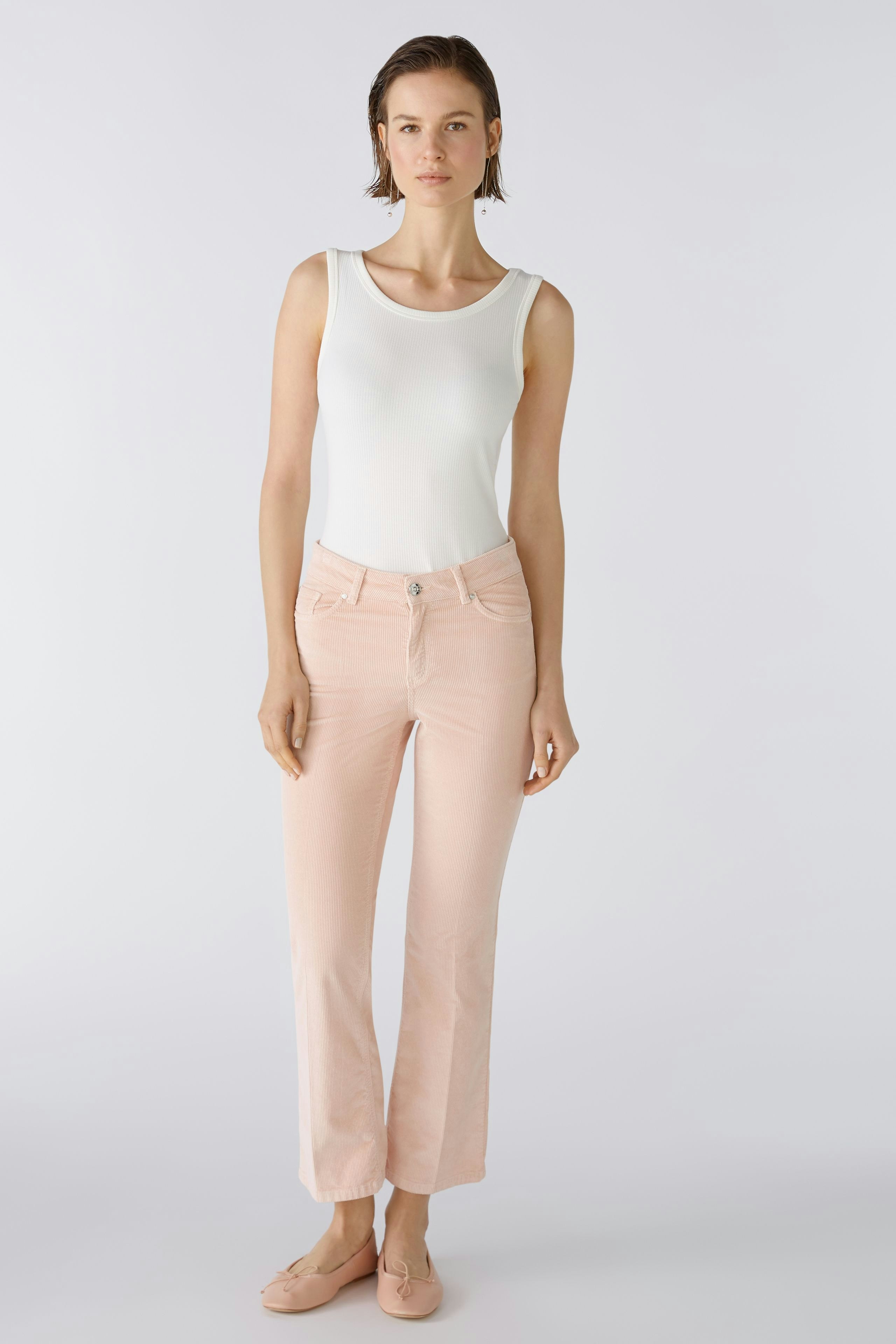 Bild 6 von Corduroy trousers easy kick - salmone in salmone | Oui