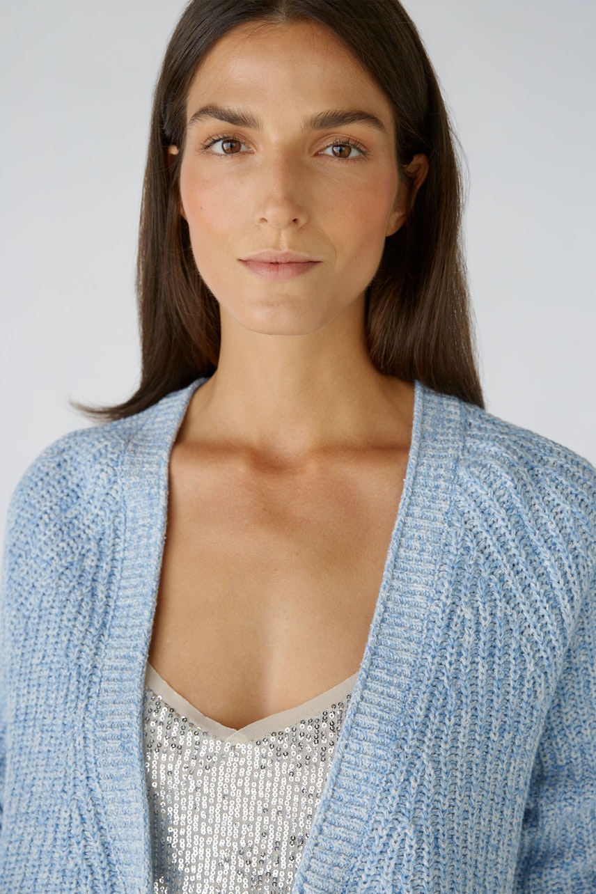 Bild 4 von Cardigan - light blue white in light blue white | Oui