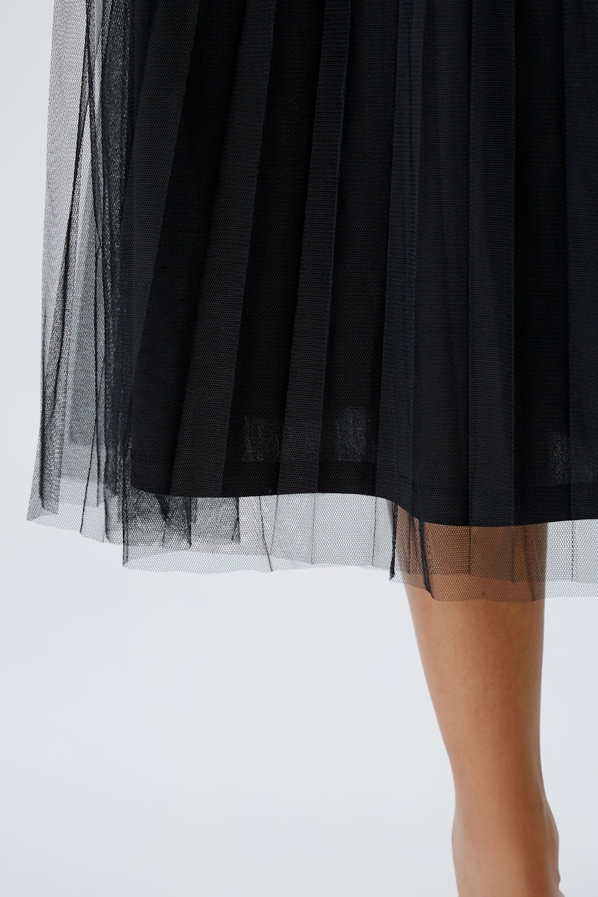 Bild 5 von Midi skirt - black in black | Oui