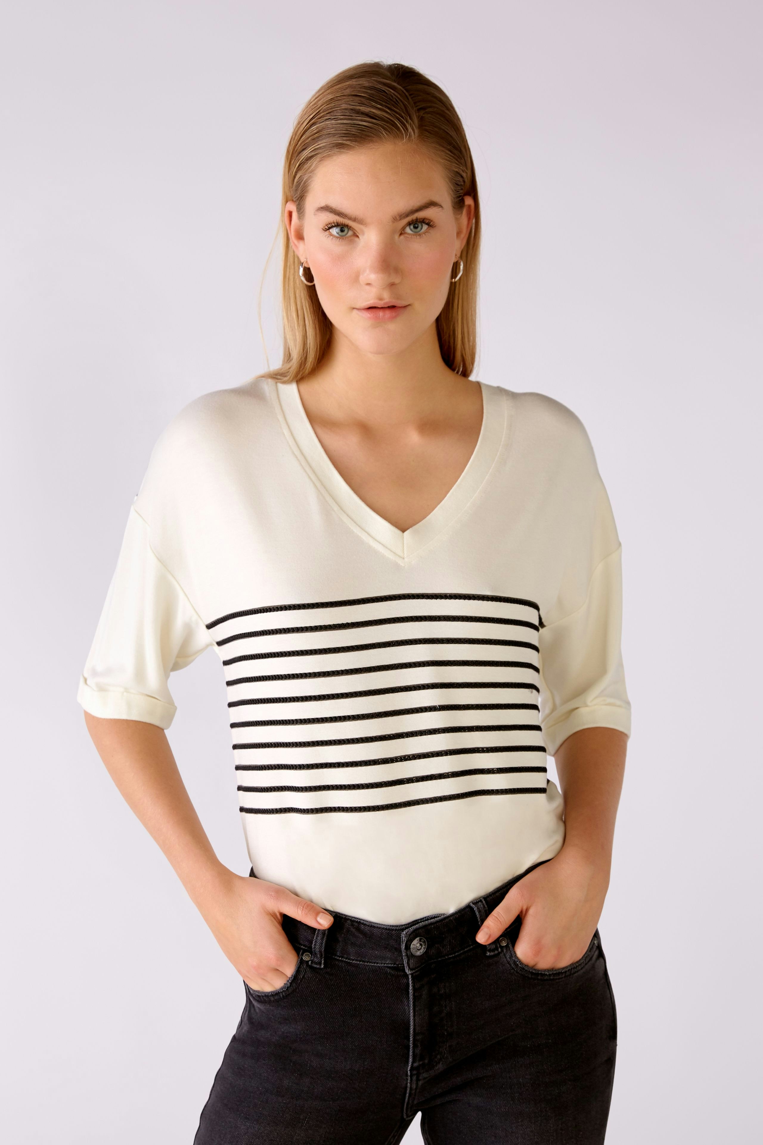 Bild 3 von T-Shirt - cloud dancer in cloud dancer | Oui