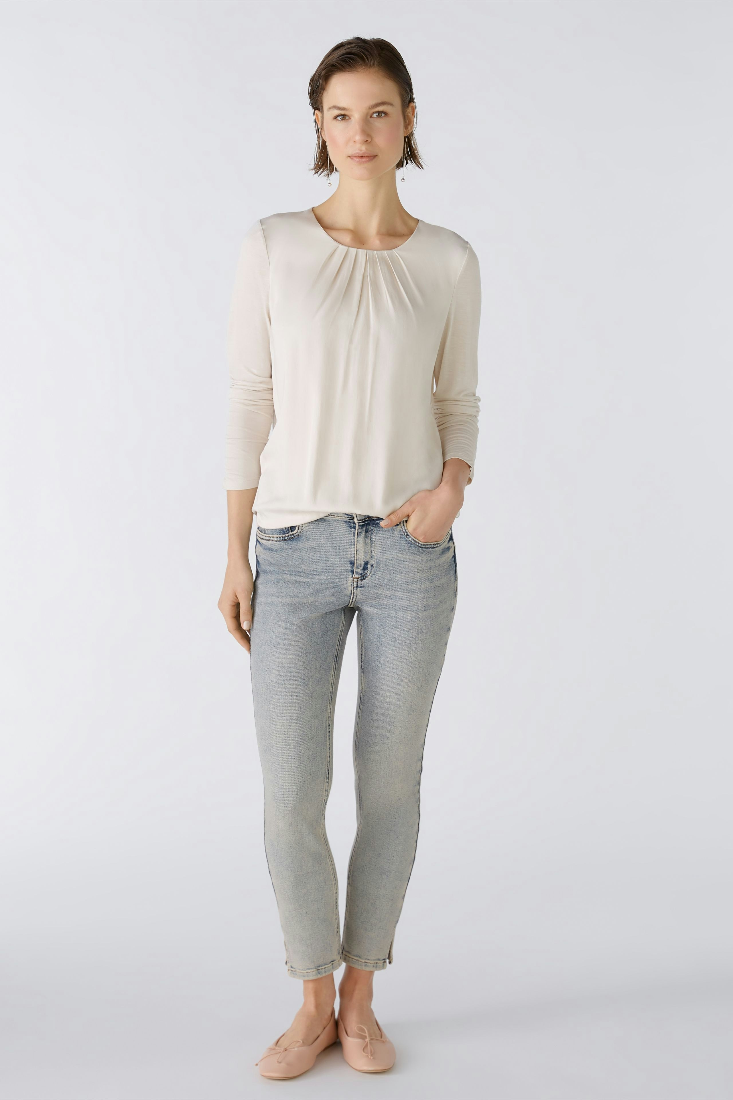 Bild 2 von Blusenshirt - offwhite in offwhite | Oui