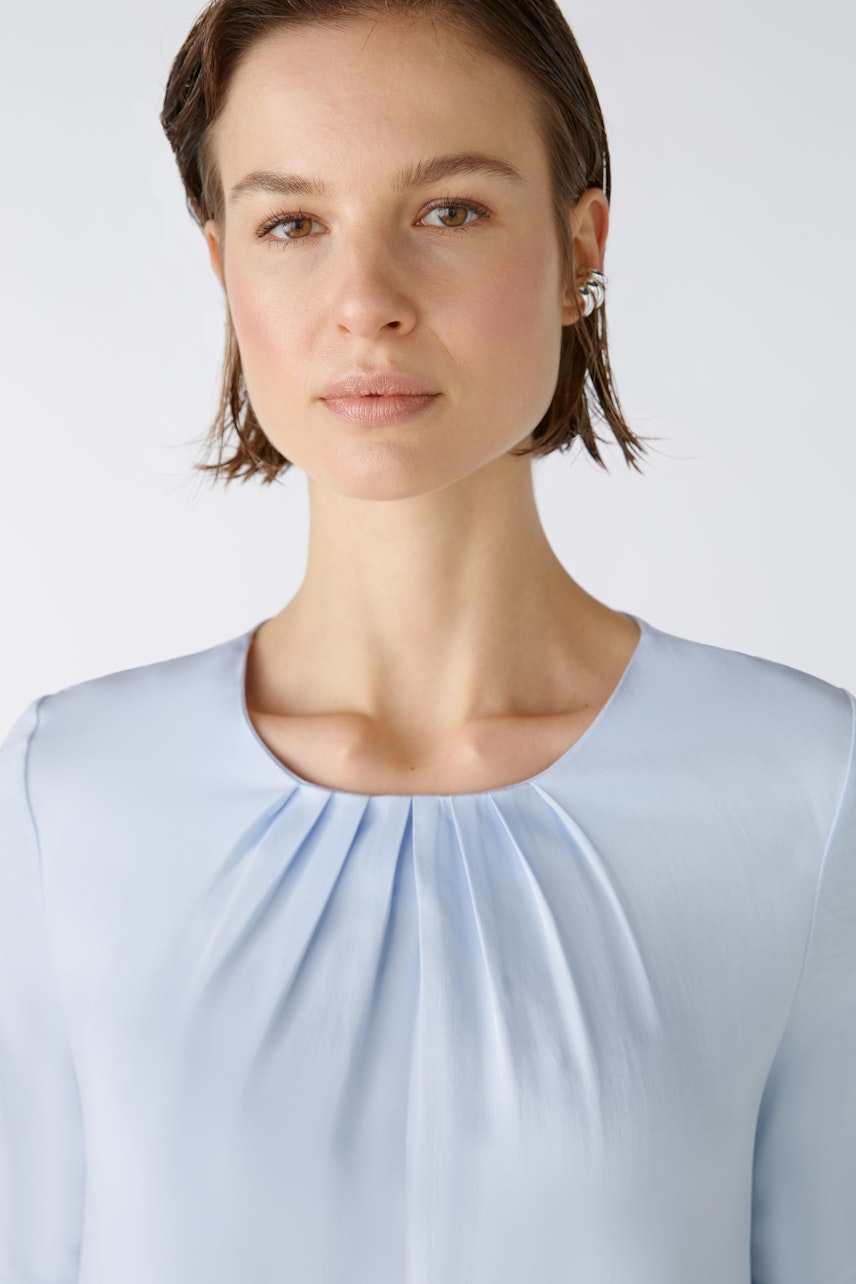 Bild 4 von Blouse shirt - light blue in light blue | Oui