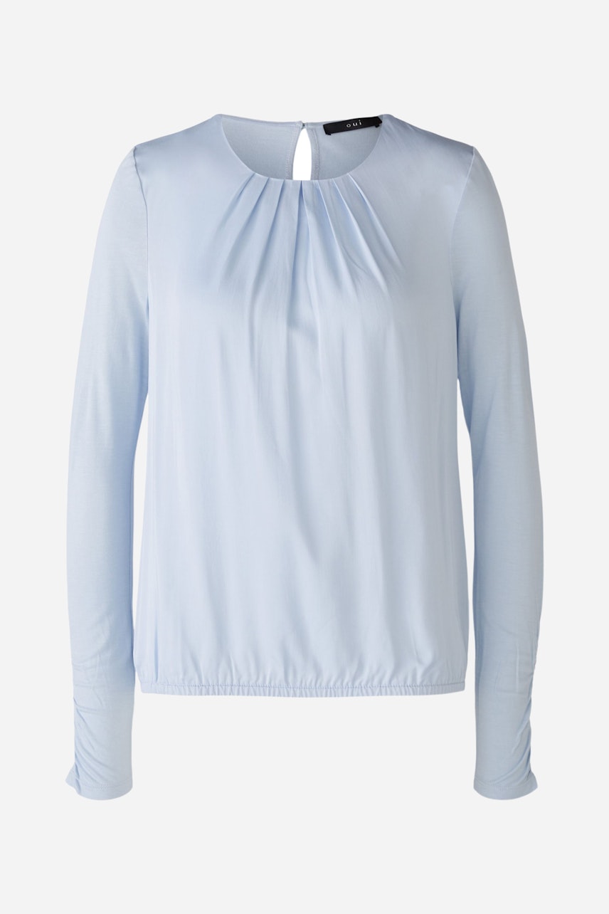 Bild 7 von Blouse shirt - light blue in light blue | Oui