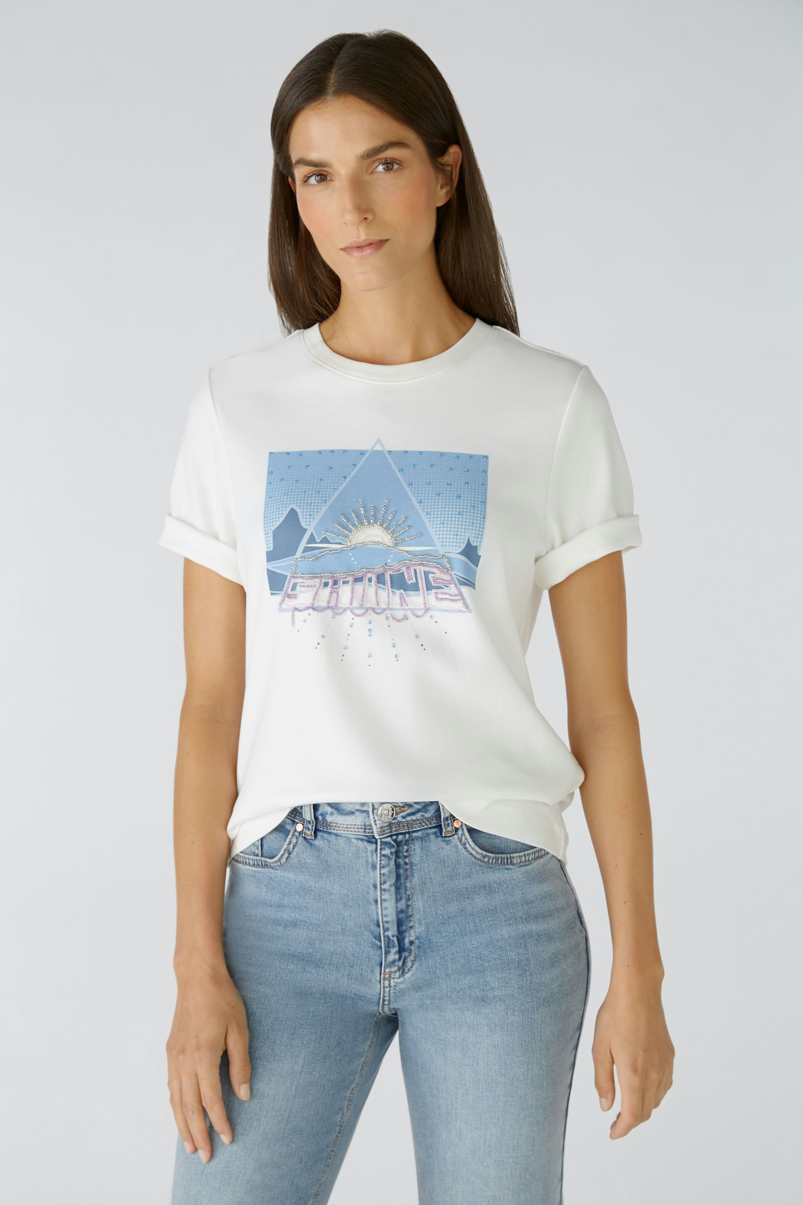 Bild 2 von T-Shirt - cloud dancer in cloud dancer | Oui
