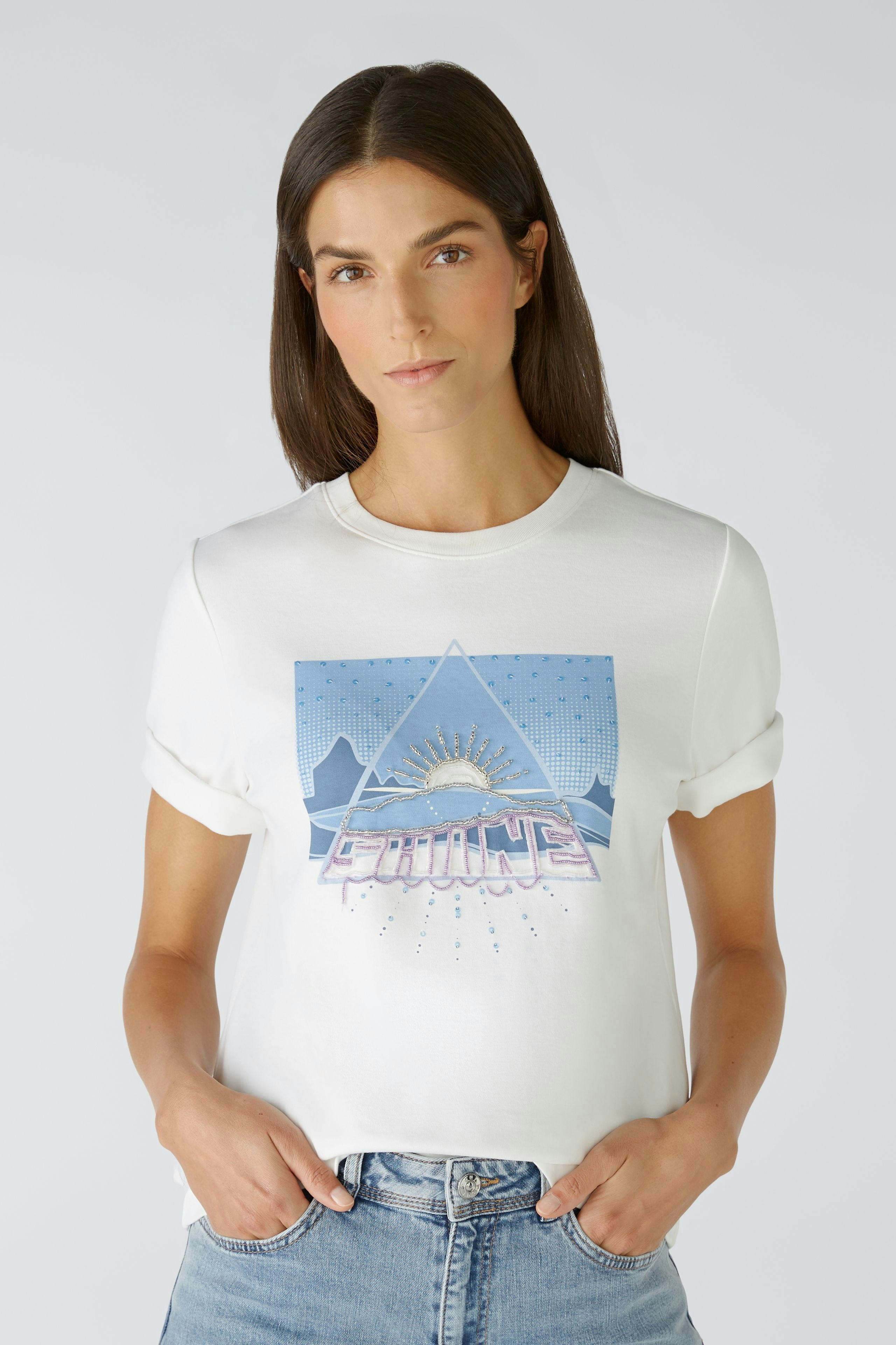 Bild 5 von T-Shirt - cloud dancer in cloud dancer | Oui