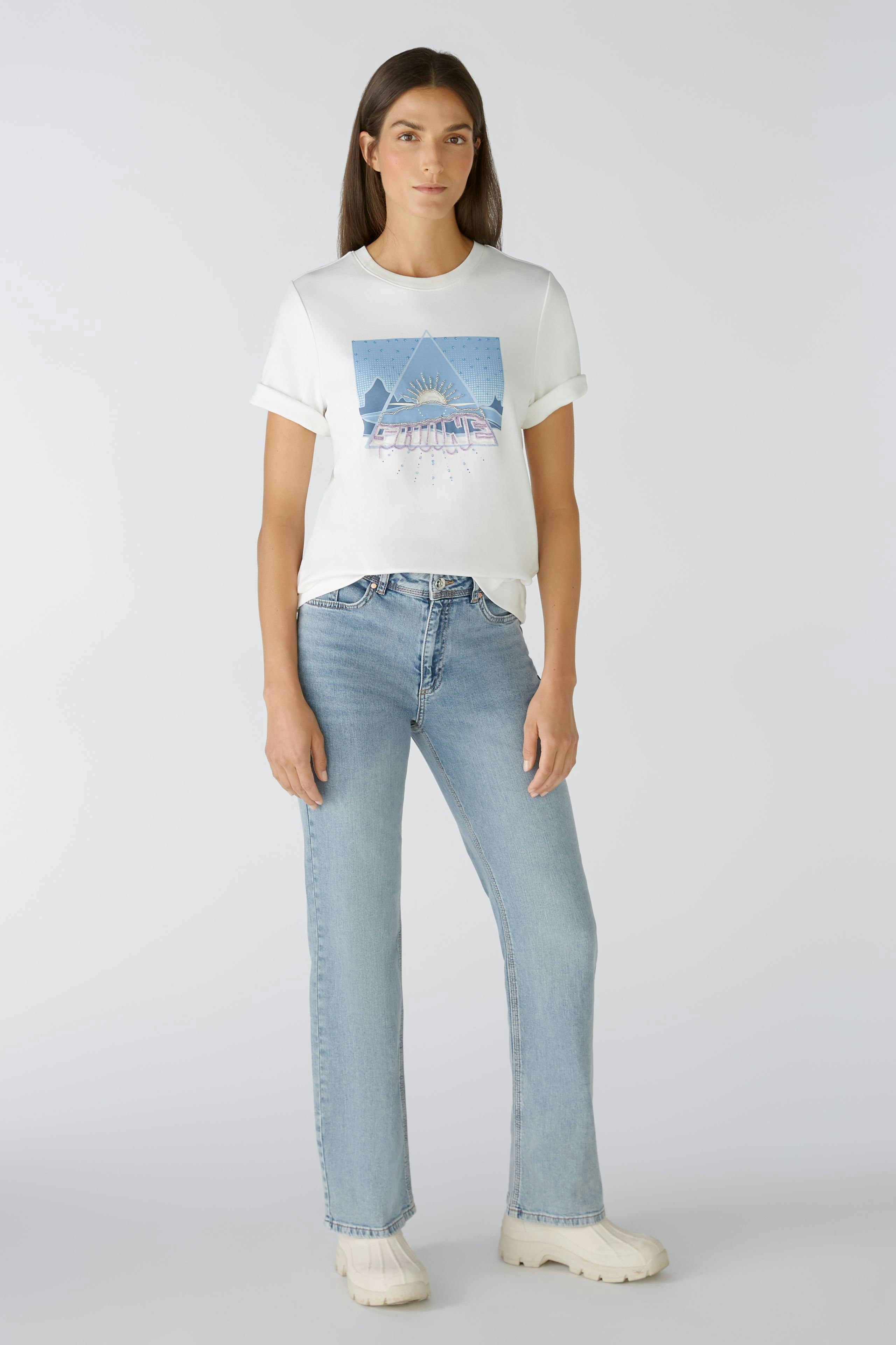 Bild 1 von T-Shirt - cloud dancer in cloud dancer | Oui