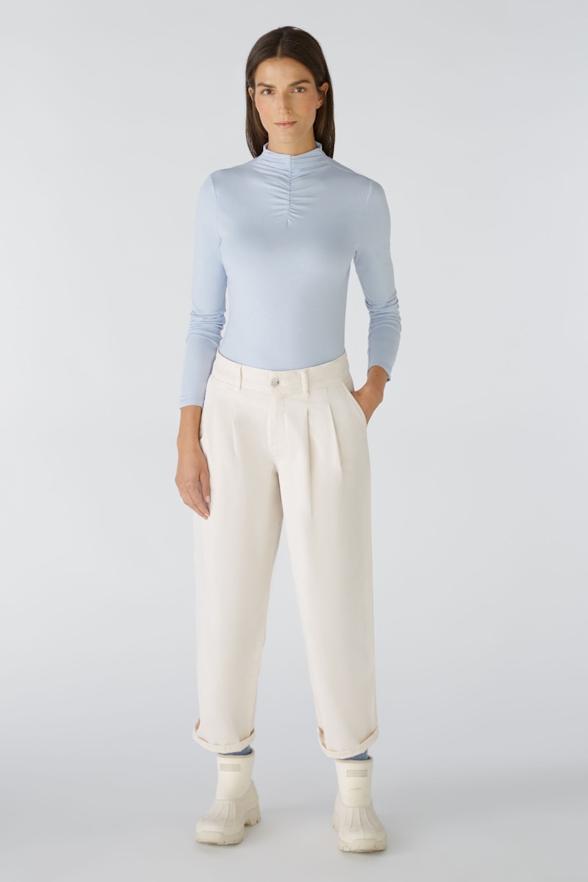 Bild 2 von Long-sleeved shirt - light blue in light blue | Oui