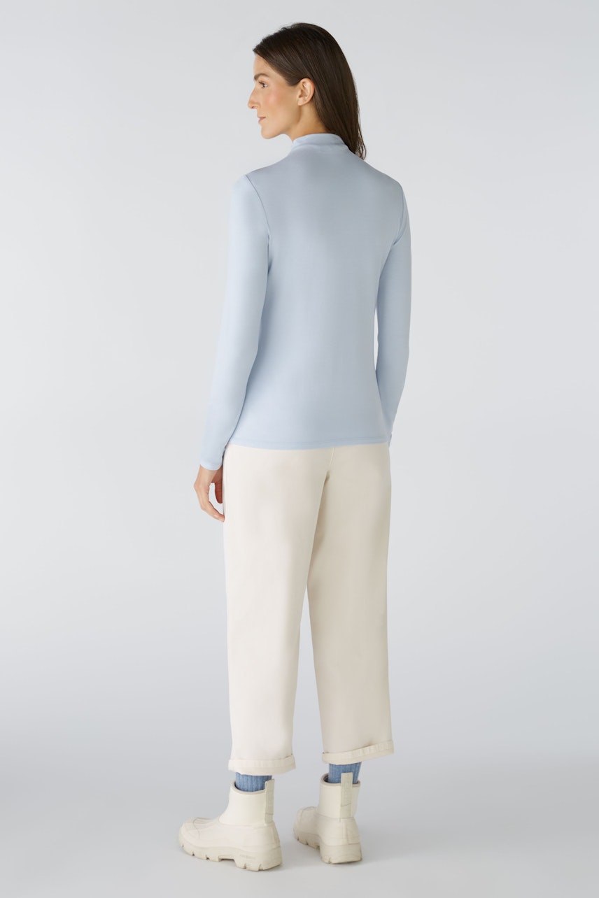 Bild 3 von Long-sleeved shirt - light blue in light blue | Oui