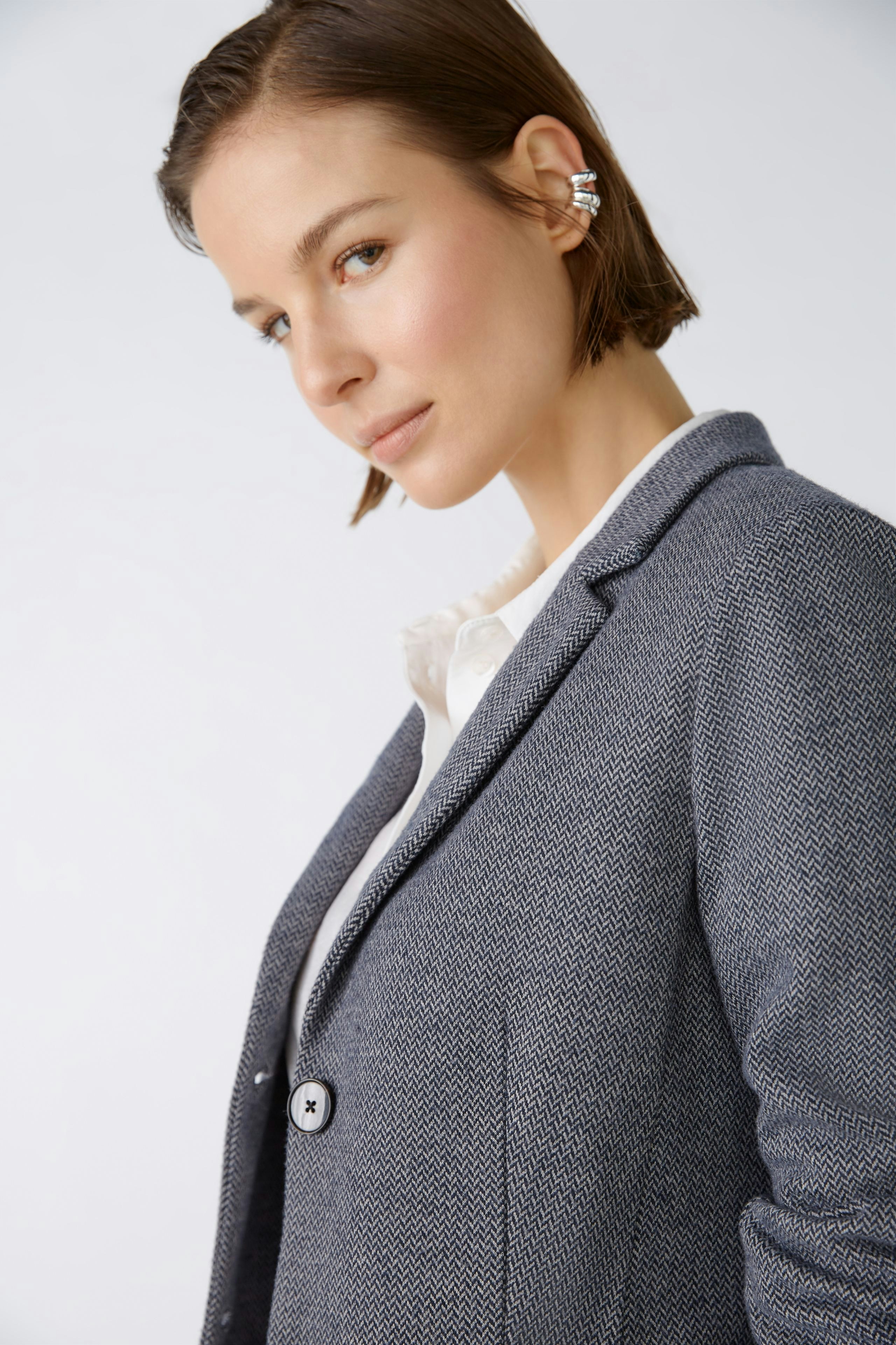 Bild 6 von Blazer - grey blue in grey blue | Oui